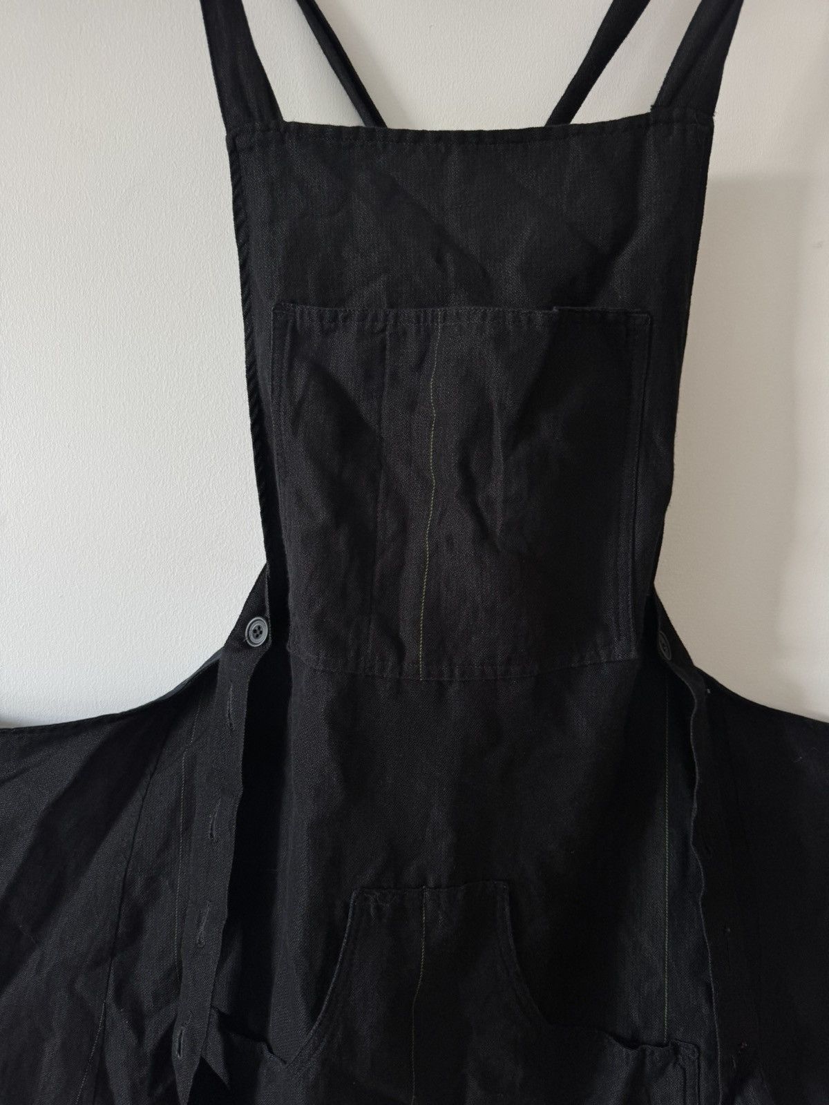 Paul Harnden Shoemakers Black Wool Apron Size US L / EU 52-54 / 3 - 4 Thumbnail