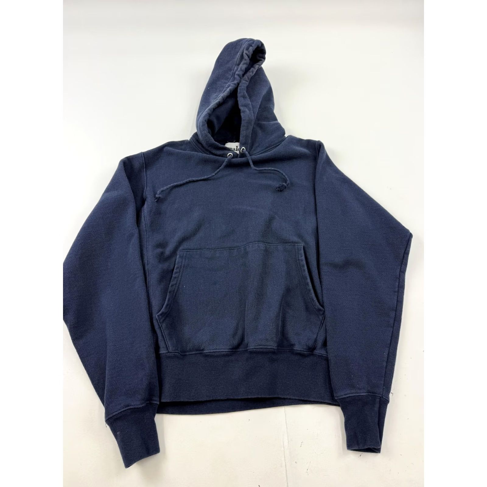 Malo Malo Bleu Hoodie Sweatshirt Mens Small Blue Pullover Fleece Hooded Pockets Crew Neck Size US S / EU 44-46 / 1 - 4 Thumbnail