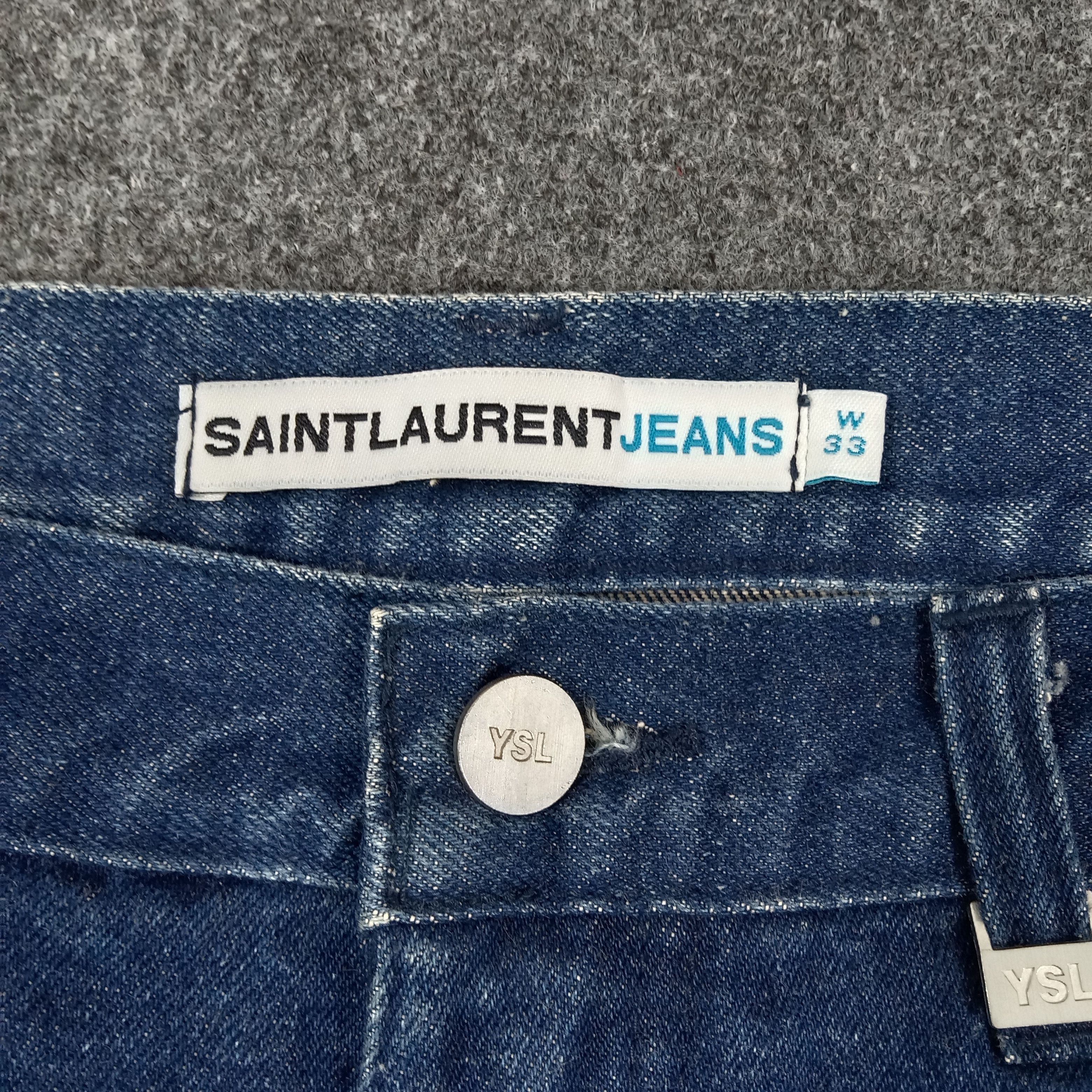 Saint Laurent Paris Saint Laurent Italian Brand Denim Jeans C280N33 Size US 26 / EU 42 - 4 Thumbnail