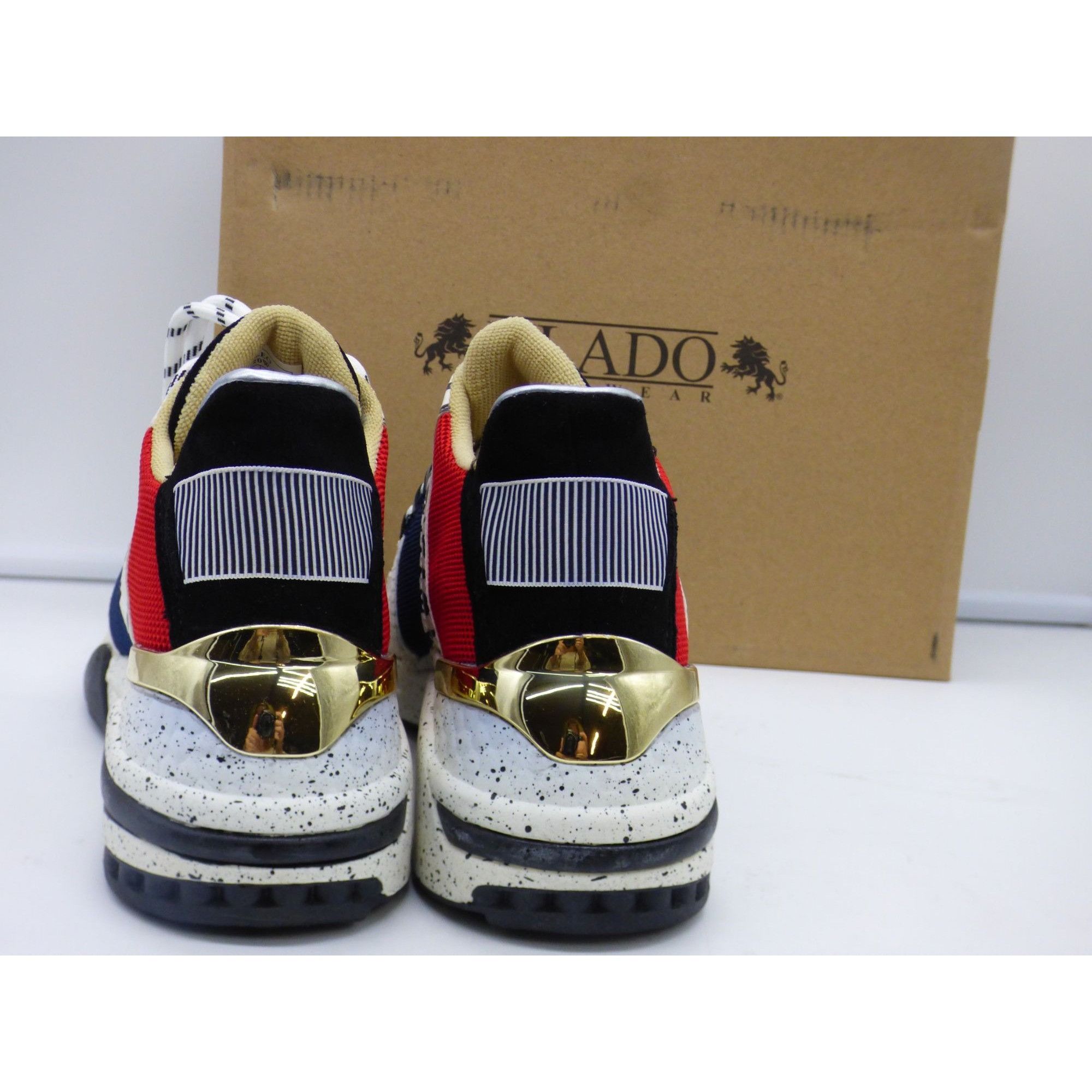 Vlado Vlado Women’s Cleo Athletic Shoe - White / Multi, Sz. 6 Size US 6 / IT 36 - 8 Thumbnail