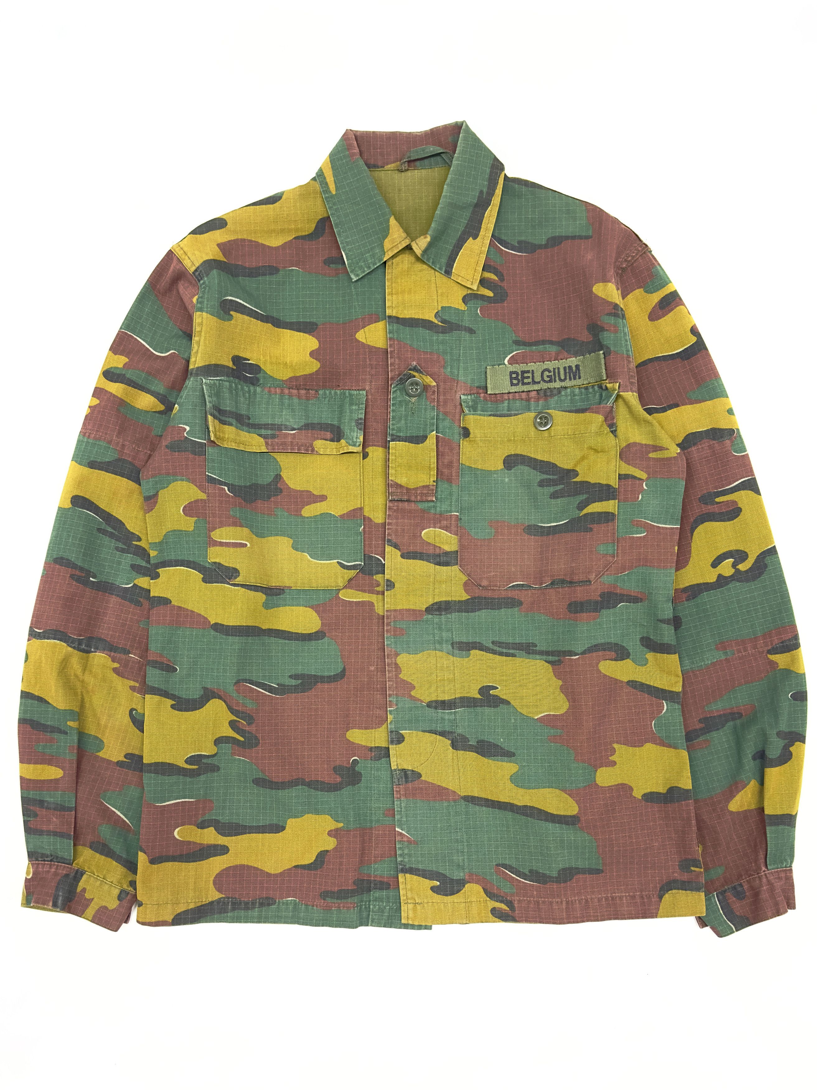 Other Belgium Camo OverShirt Button Jacket 1980s Size US M / EU 48-50 / 2 - 4 Thumbnail