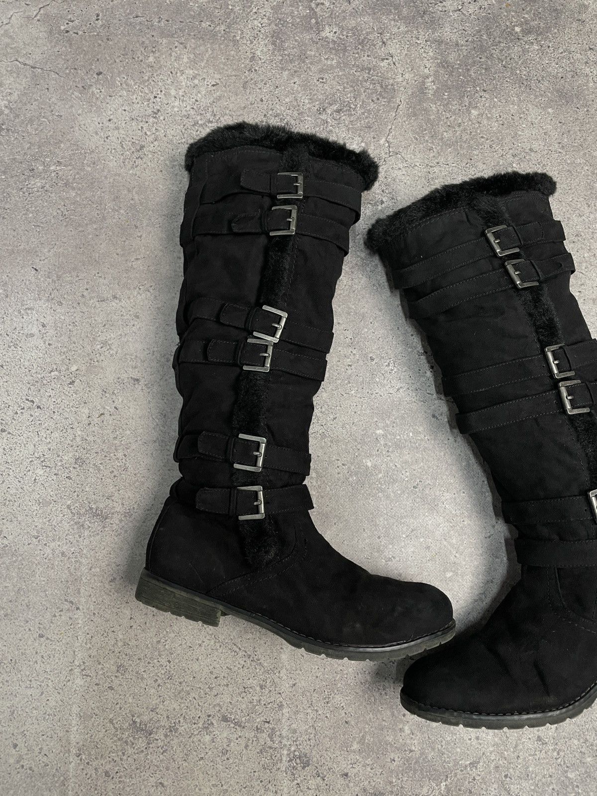 If Six Was Nine Vintage Like Maison Margiela Belted Leather Biker Boots Size US 9 / EU 42 - 6 Thumbnail
