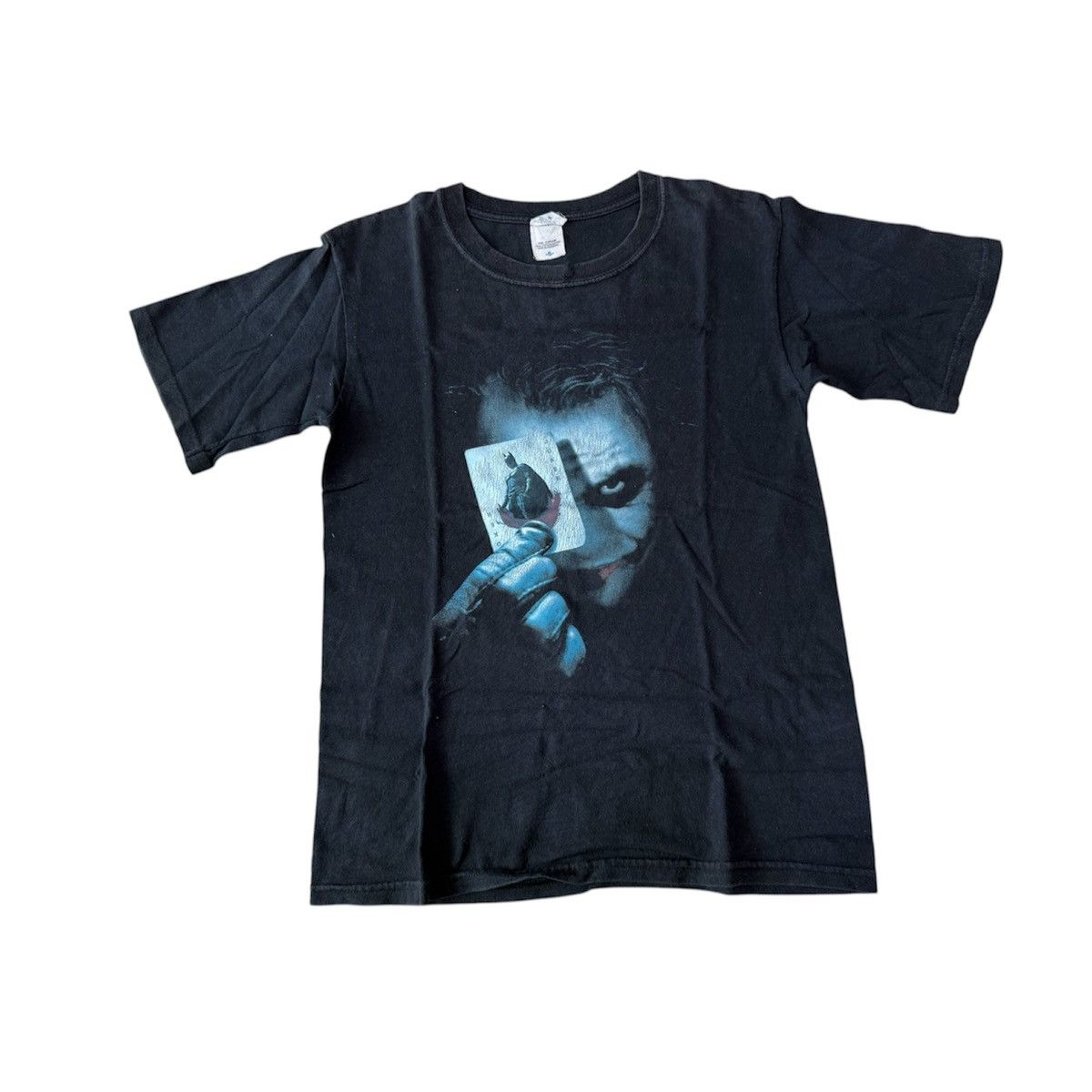 Vintage Vintage 2000s The Dark Knight Batman Heath Ledger T Shirt Size US S / EU 44-46 / 1 - 1 Thumbnail