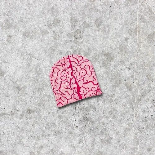 Japanese Brand × Vintage 🧠🕷🕸 Japan style brain pattern hat y2k rare 🔥 Size ONE SIZE - 4 Thumbnail