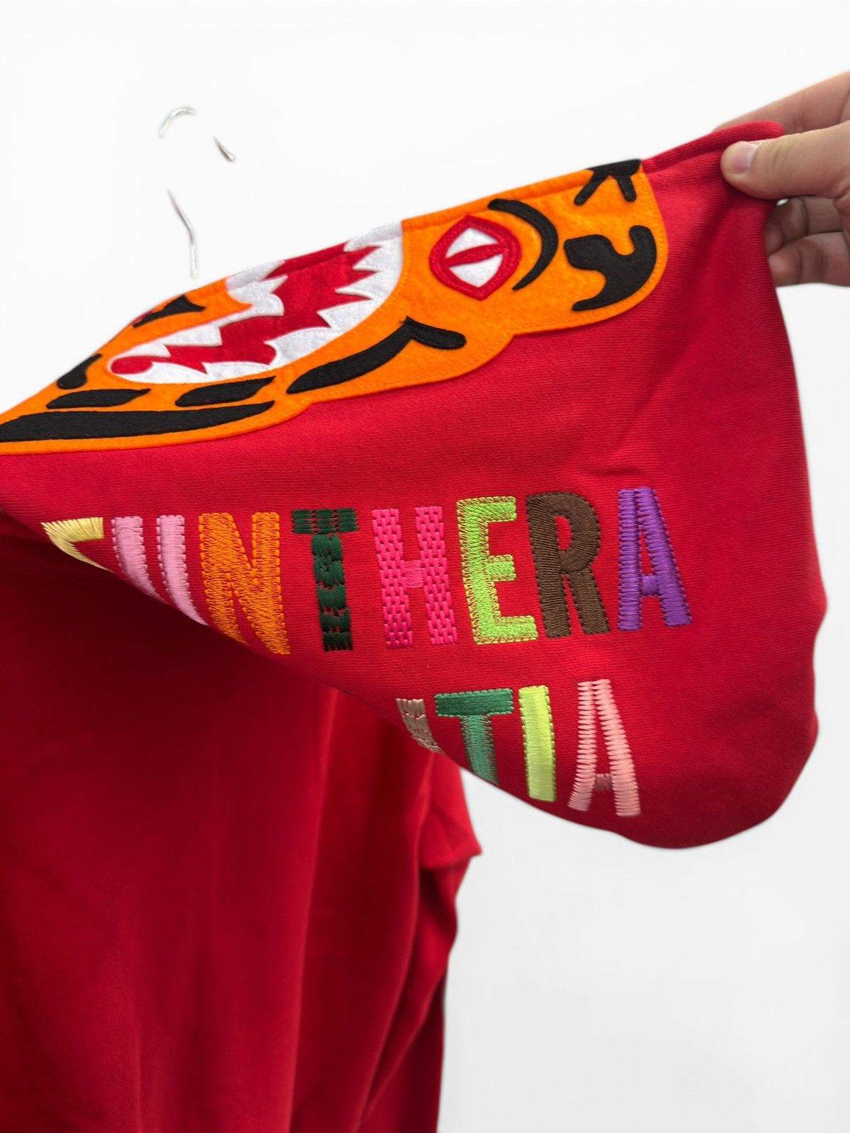 Bape Bape Red Tiger Zip Up Hoodie Size US L / EU 52-54 / 3 - 3 Thumbnail