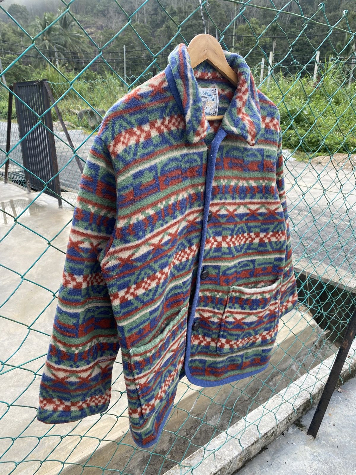 Aztech Mountain AW Dixie sports by MOG printed fleece cardigan Size US L / EU 52-54 / 3 - 3 Thumbnail