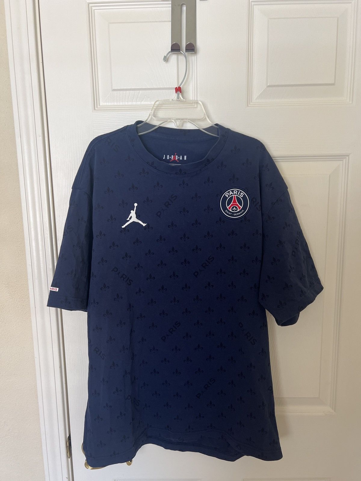 Jordan Brand Paris Saint German (PSG) Jordan Shirt Size US L / EU 52-54 / 3 - 1 Thumbnail