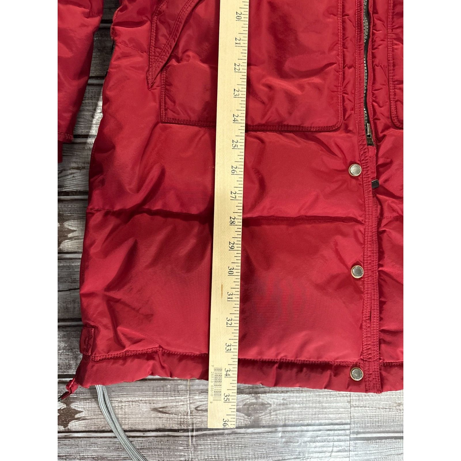 Parajumpers Parajumpers Long Bear hooded down coat jacket parka size L c Size L / US 10 / IT 46 - 9 Thumbnail