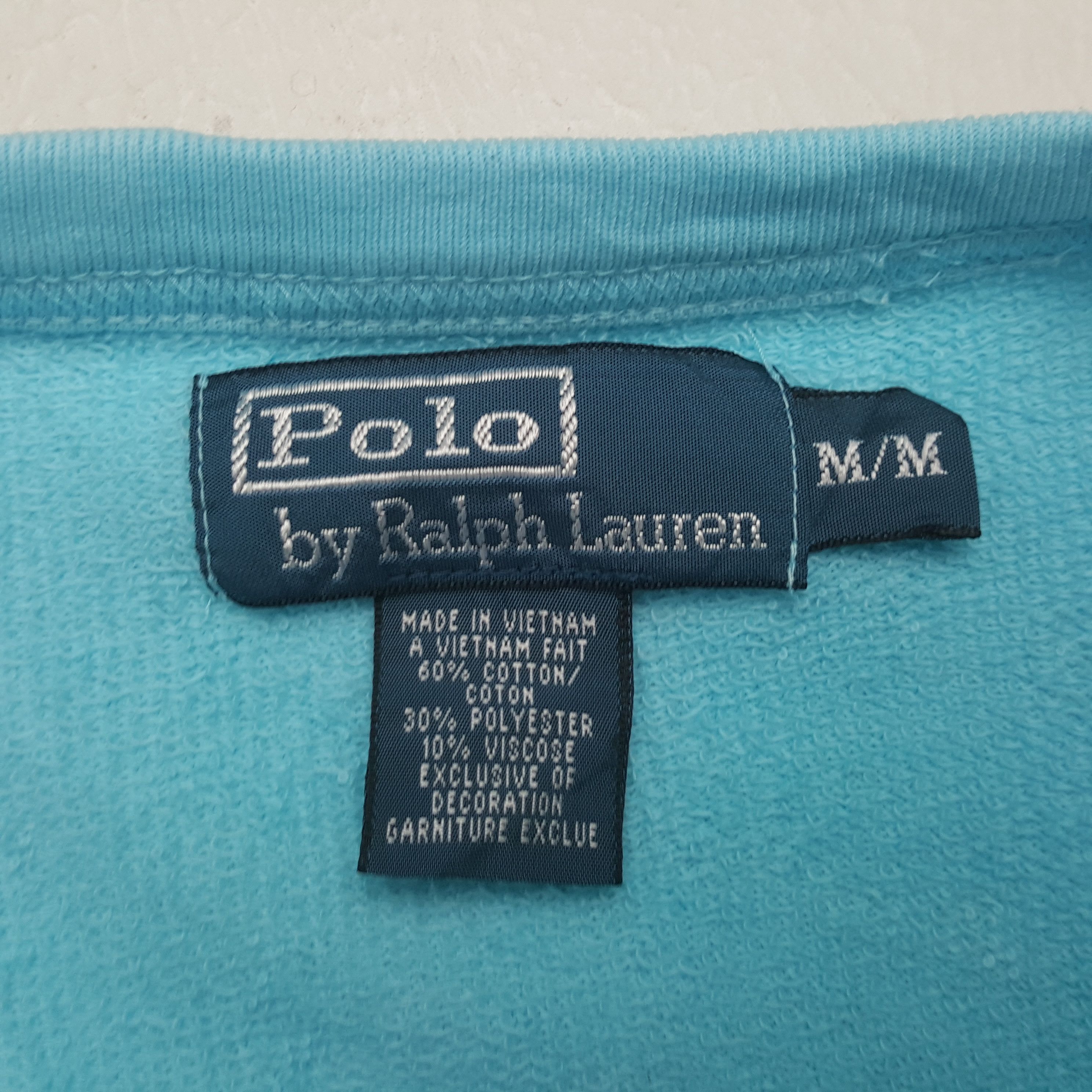Polo Ralph Lauren Vintage Polo By Ralph Lauren Fashion Brand Sweatshirt 34 Size US S / EU 44-46 / 1 - 4 Thumbnail
