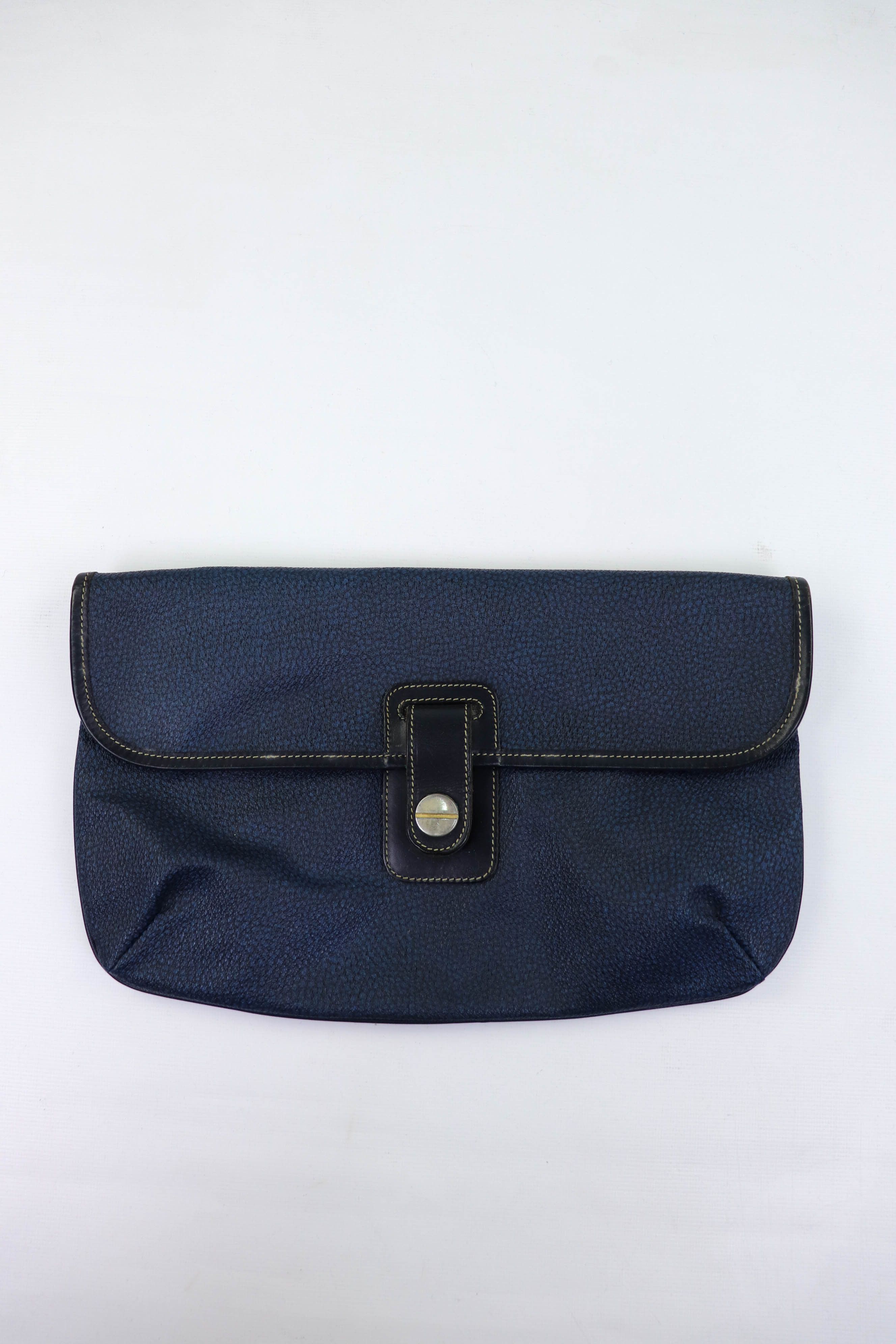 Vintage Vintage Borbonese by Redwall Coated Canvas/Leather Case Bag Size ONE SIZE - 1 Thumbnail