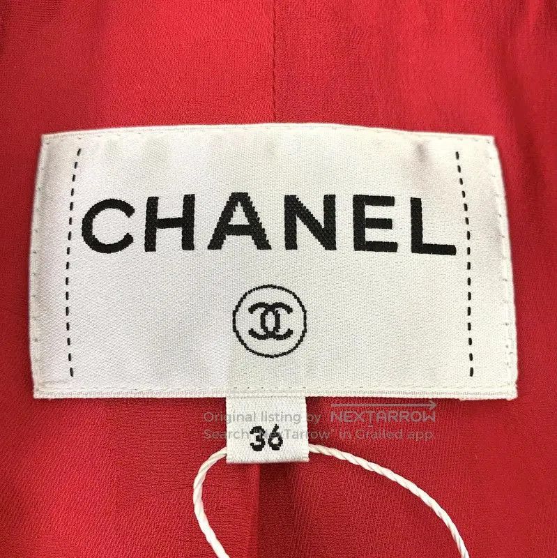 Chanel Chanel Pink Cotton Women's Jacket . Size XS / US 0-2 / IT 36-38 - 6 Thumbnail