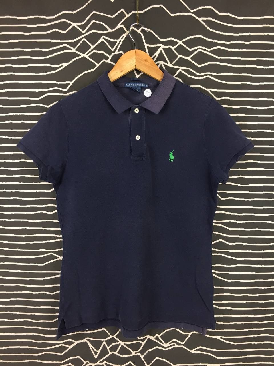 Ralph Lauren Vtg Ralph Lauren Small Logo Skinny Fit Polo Tee Size L / US 10 / IT 46 - 2 Thumbnail