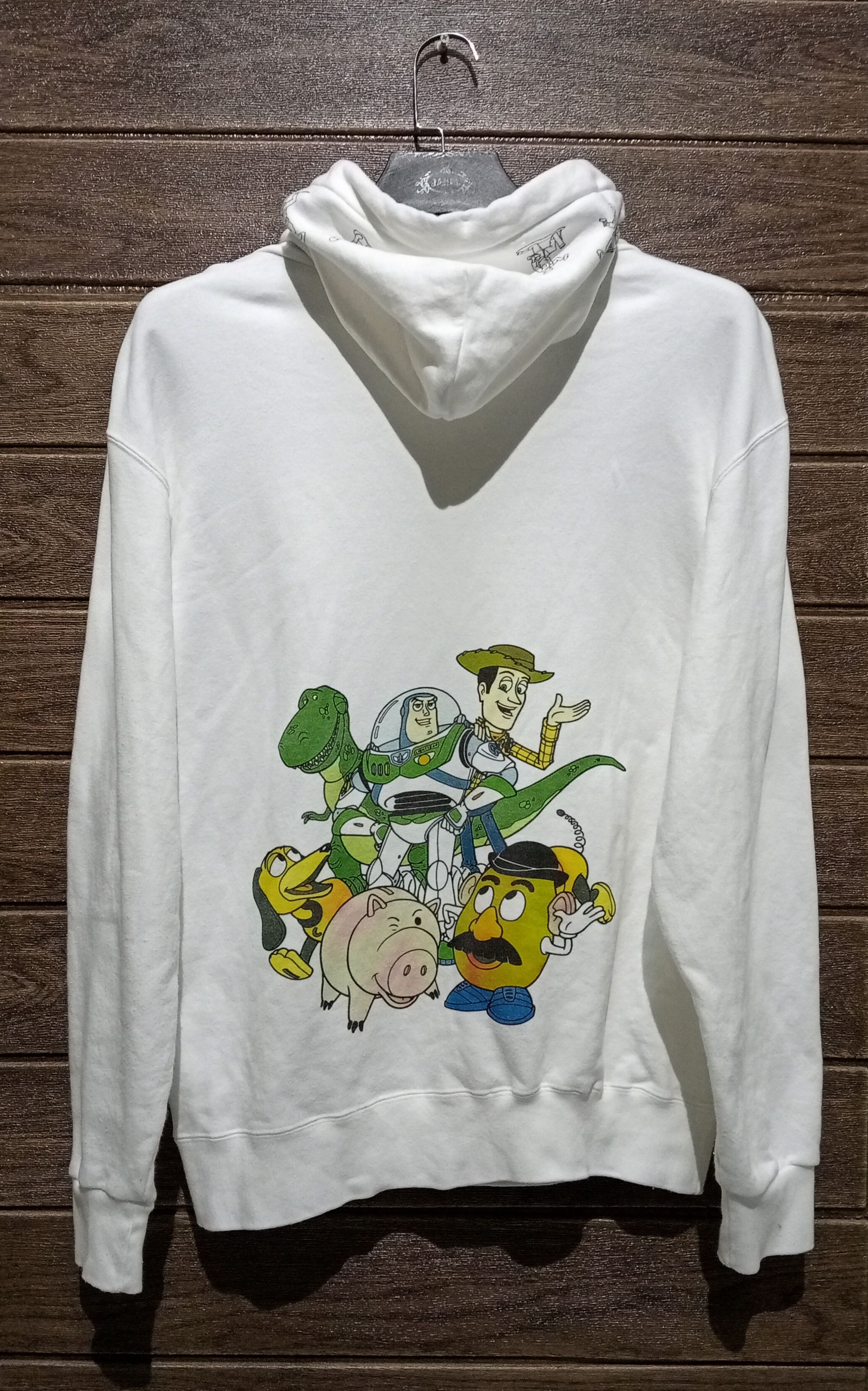 Cartoon Network Vintage Disney Pixar Toy Story Pullover Hoodie Size US L / EU 52-54 / 3 - 4 Thumbnail