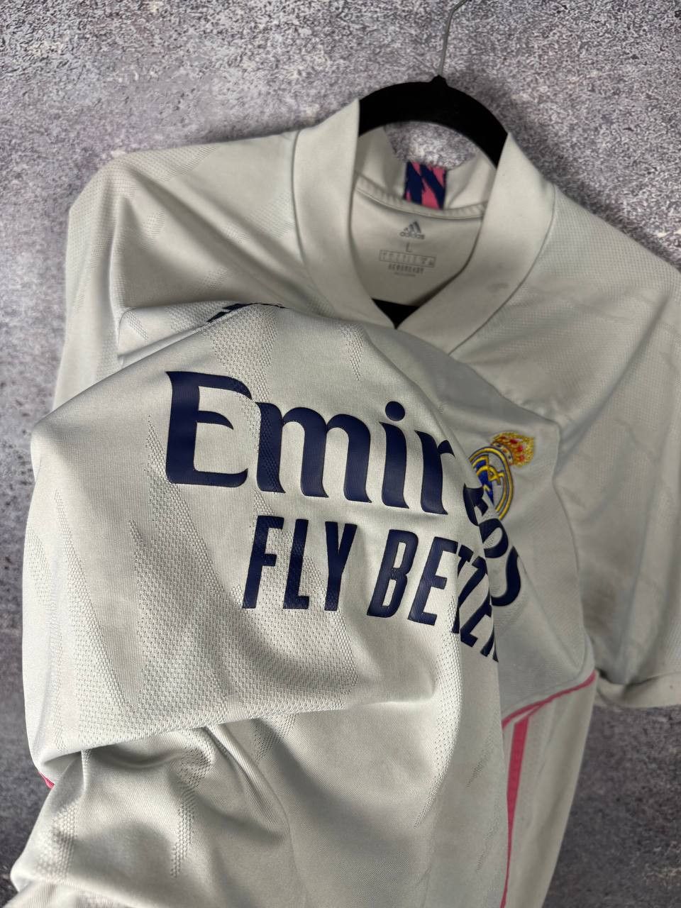 Adidas Vintage Real Madrid 2020/21 Adidas Soccer Jersey L sz Size US L / EU 52-54 / 3 - 7 Thumbnail