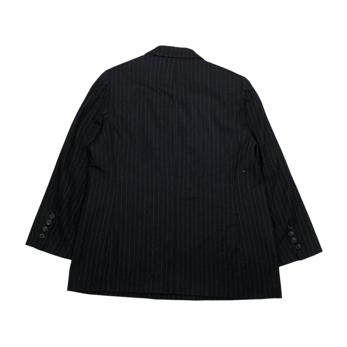 Burberry 🔥VINTAGE BURBERRYS COATS STRIPED DESIGN DOUBLE BREAST Size US M / EU 48-50 / 2 - 2 Thumbnail