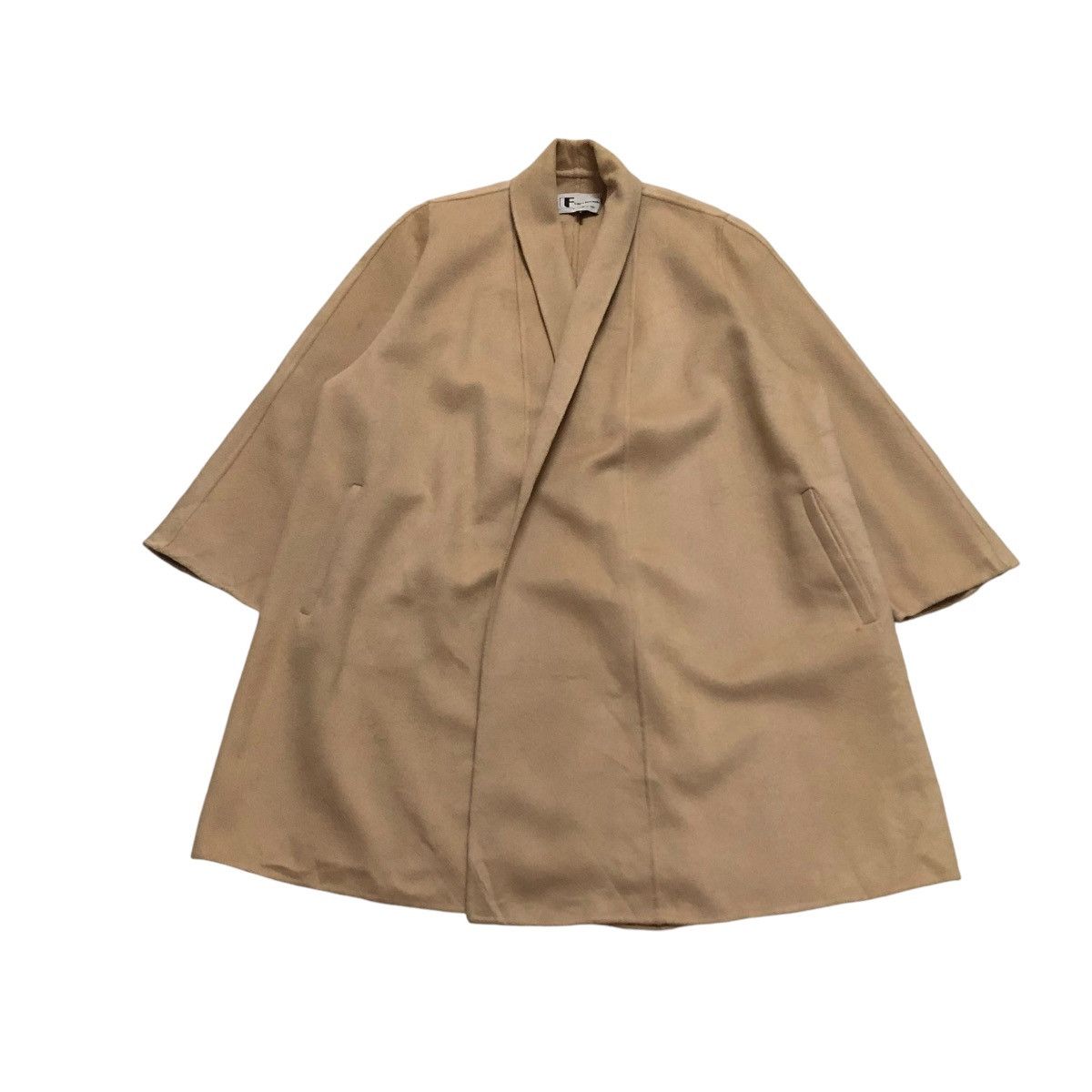 Vintage 🔥VINTAGE OVERSIZED WOOL JACKET LAURA FERRANDO MADE IN ITALY Size L / US 10 / IT 46 - 1 Thumbnail
