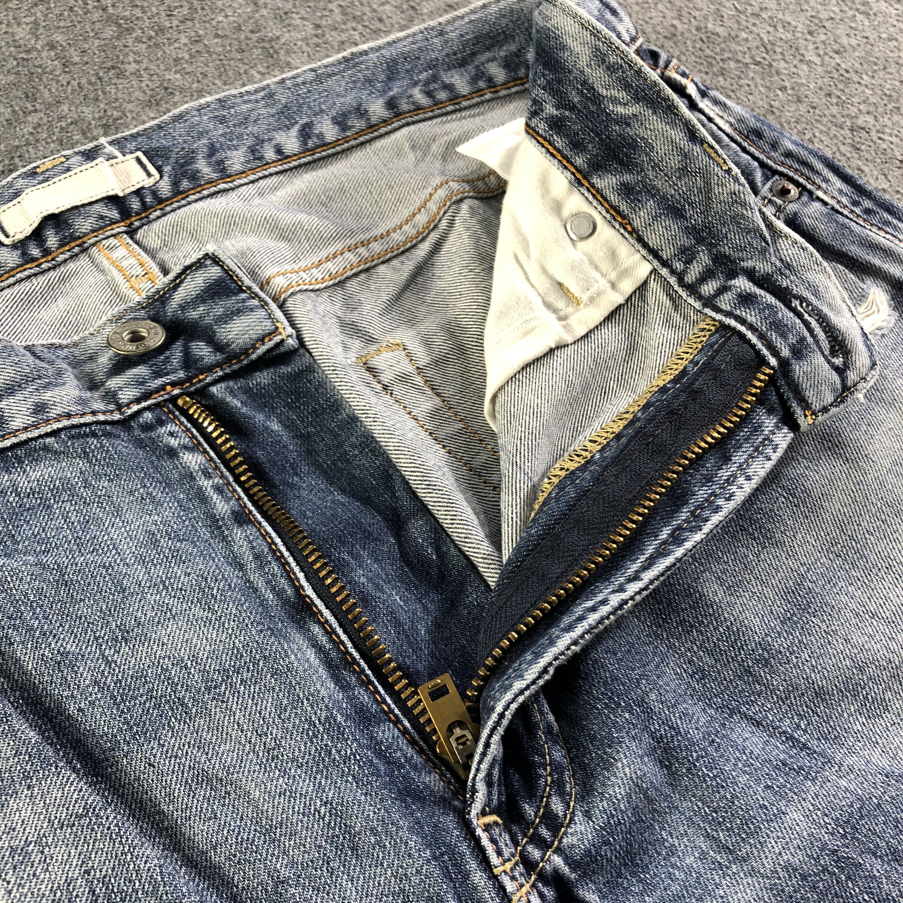Uniqlo Blue Wash Uniqlo Selvedge Jeans-J2991 Size US 34 / EU 50 - 6 Thumbnail
