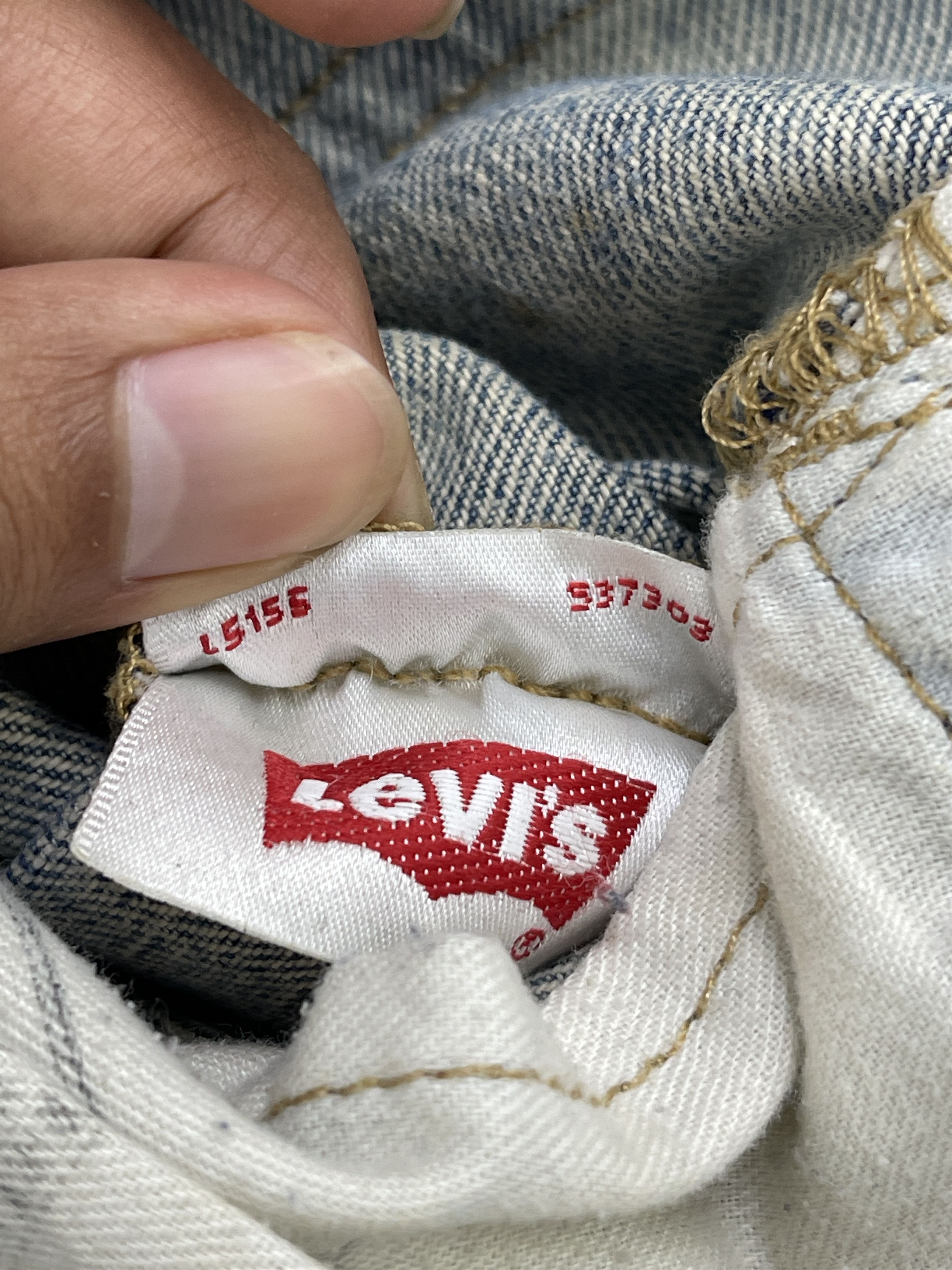 Levi's × Vintage Dirty Vintage Levis 501 Faded Blue Jeans Size US 37 - 9 Thumbnail