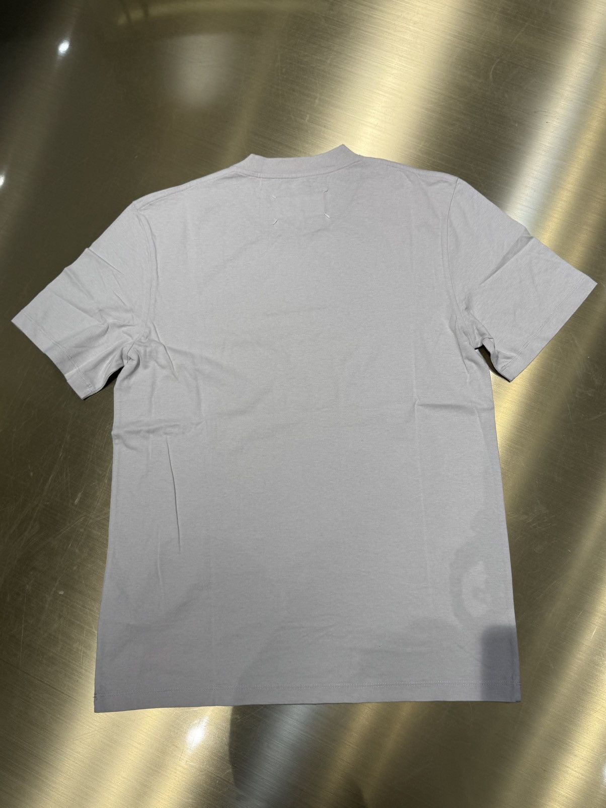 Maison Margiela New 3-Pack Organic Cotton TShirts- Grey/White/Off-White, S Size US S / EU 44-46 / 1 - 6 Thumbnail