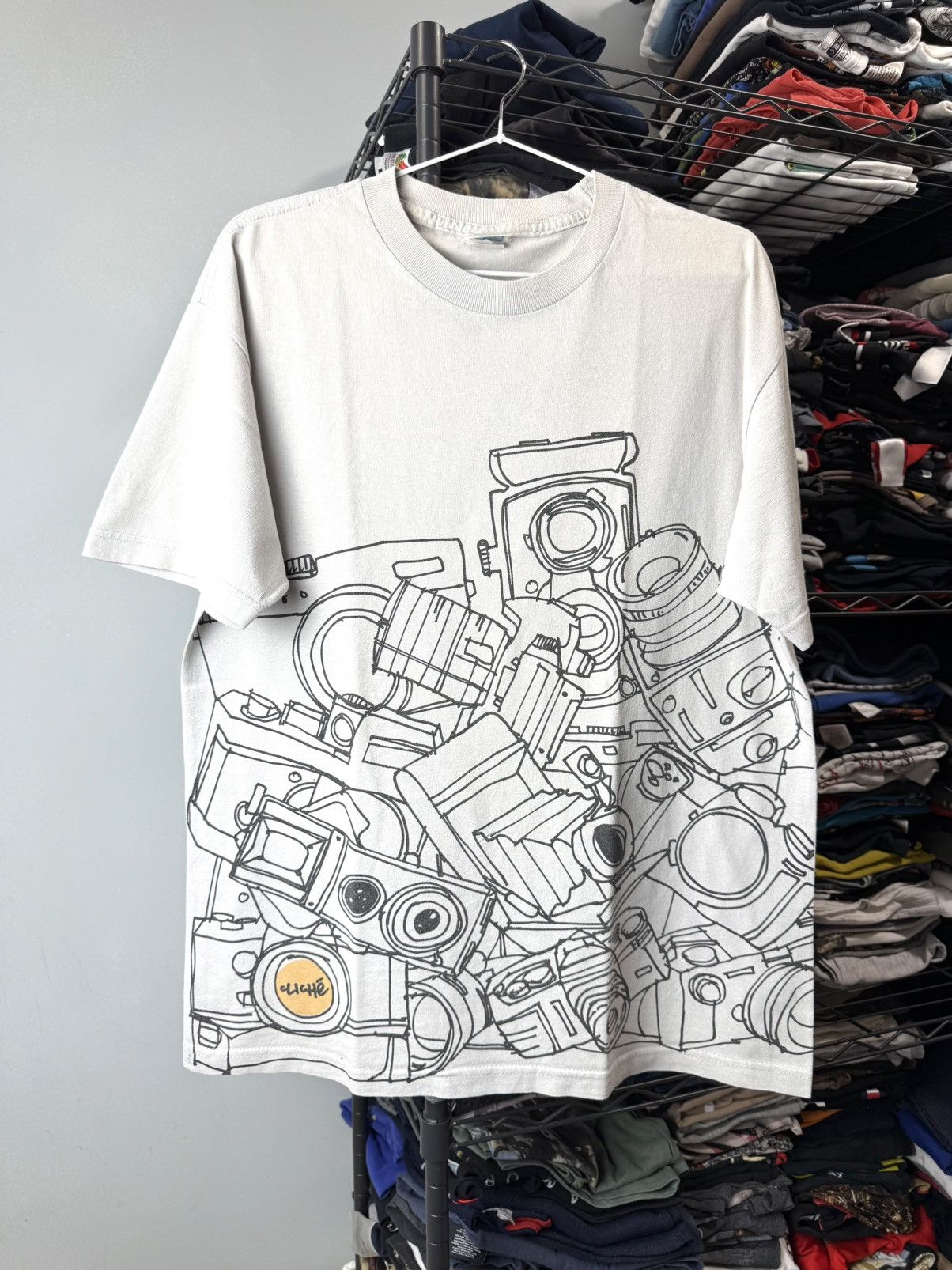 Girl Skateboards 💥 Rare! Vintage Cliche Skateboards T Shirt Blind Hookups Size US L / EU 52-54 / 3 - 1 Thumbnail