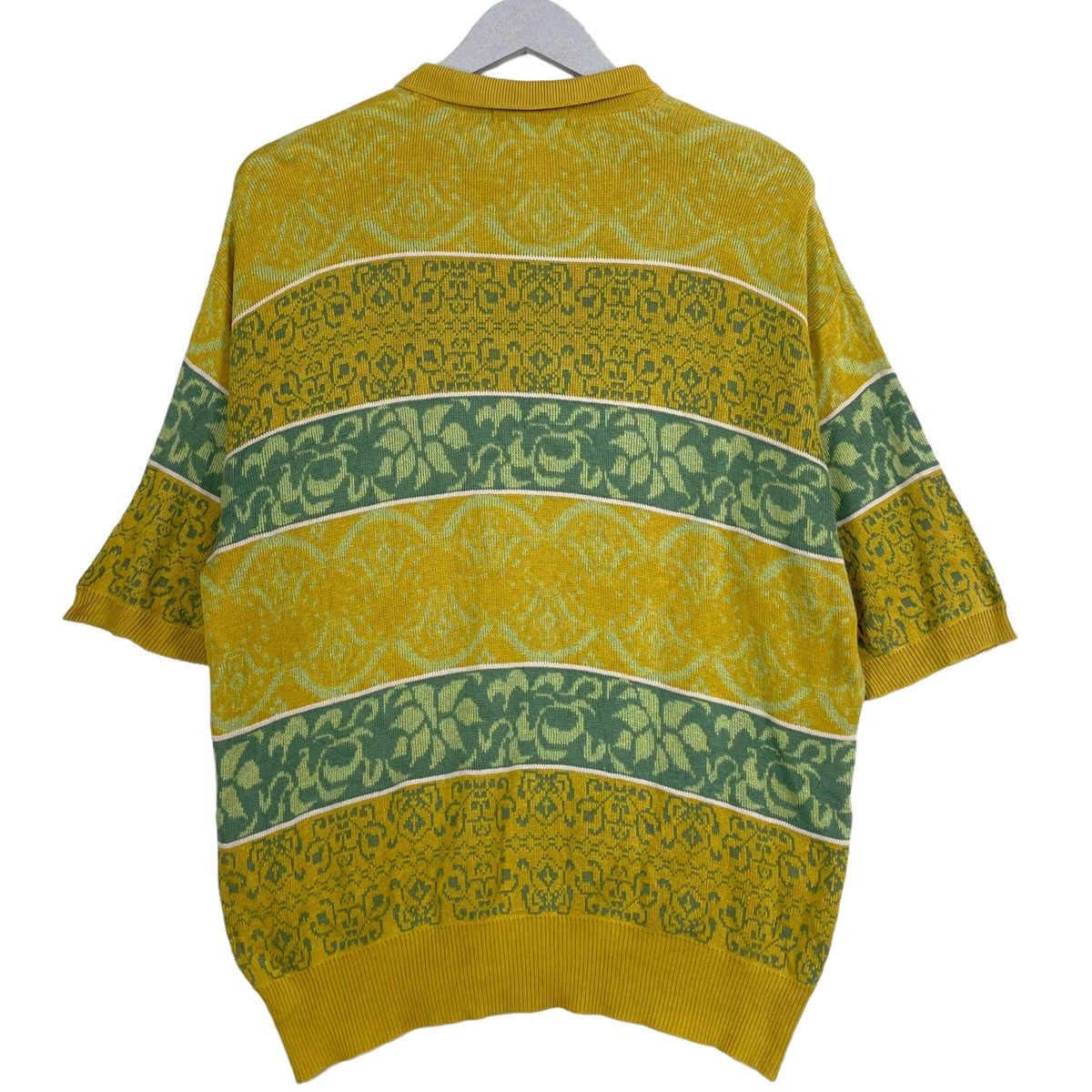 Lancel × Vintage 💥80s LANCEL CLASSIC ART POLO SHIRT Size US L / EU 52-54 / 3 - 6 Thumbnail