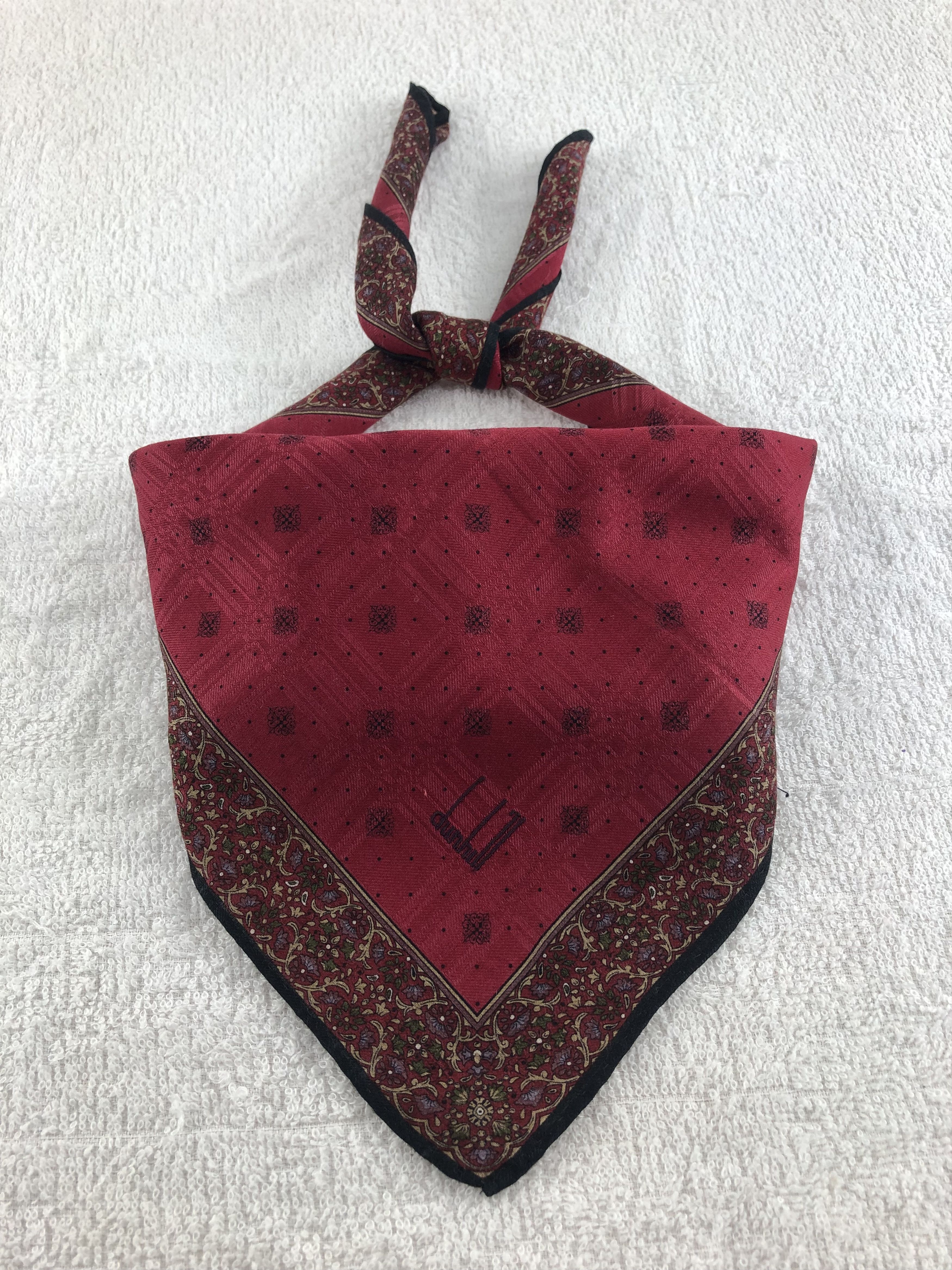 Alfred Dunhill Alfred Dunhill Handkerchief / Bandana / Neckerchief C308 Size ONE SIZE - 1 Thumbnail