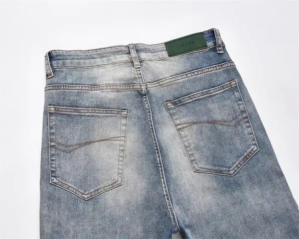 Japanese Brand Mari Washed distressed men's loose casual flared jeans Size US 34 / EU 50 - 5 Thumbnail