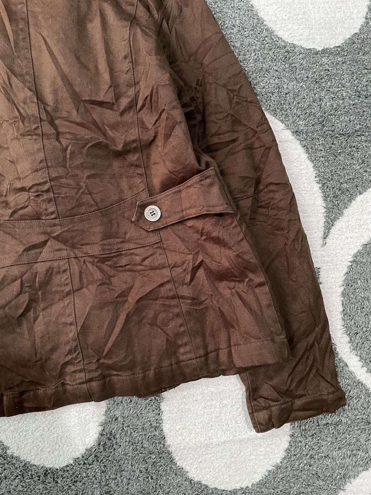 Japanese Brand ROMANTIC MOCHA JAPANESE BLAZER FAUX FUR Size US S / EU 44-46 / 1 - 14 Thumbnail