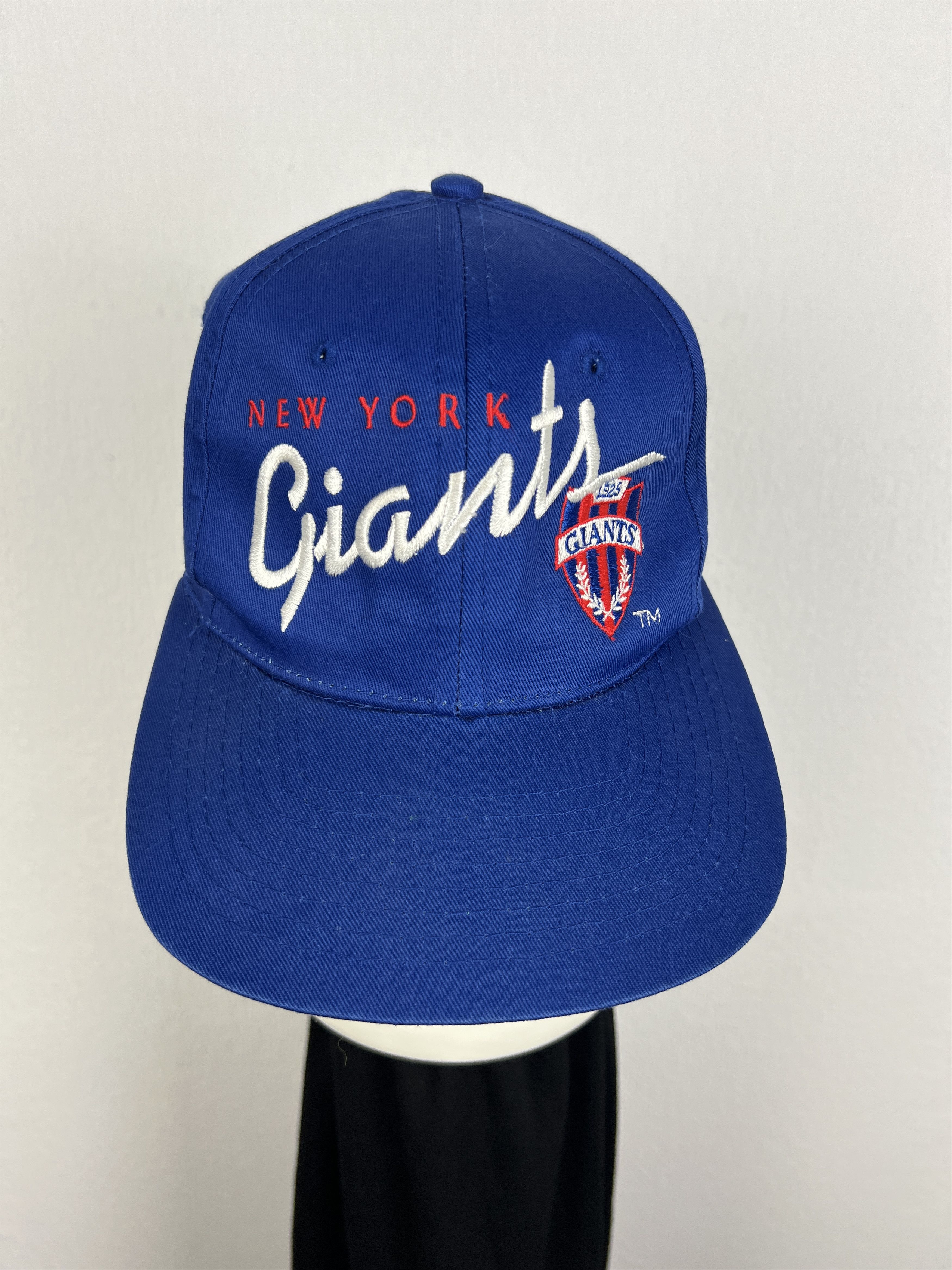 Vintage Vintage 90's New York Giants SnapBack Hat Cap NFL Mens Size ONE SIZE - 1 Thumbnail