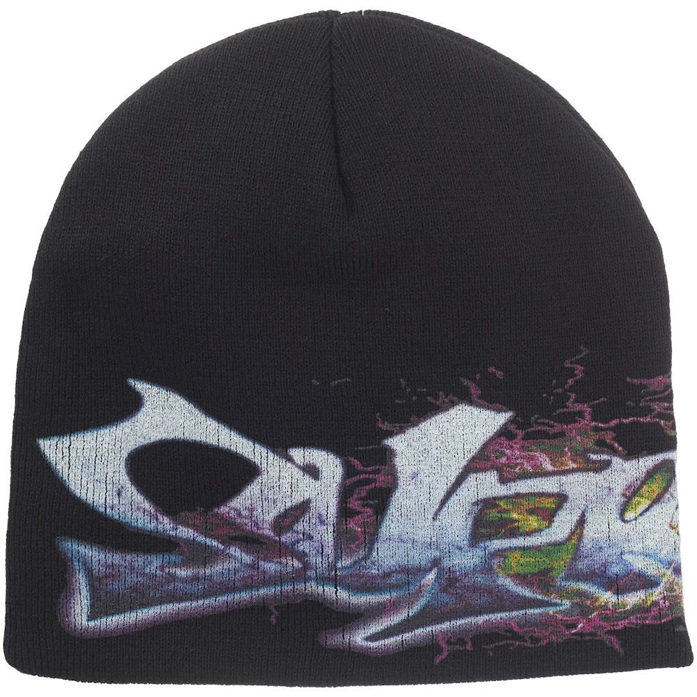 帽子 Supreme Tag Beanie black / Art Dealer Supreme Supreme Art Dealer Tag Beanie Black | Grailed