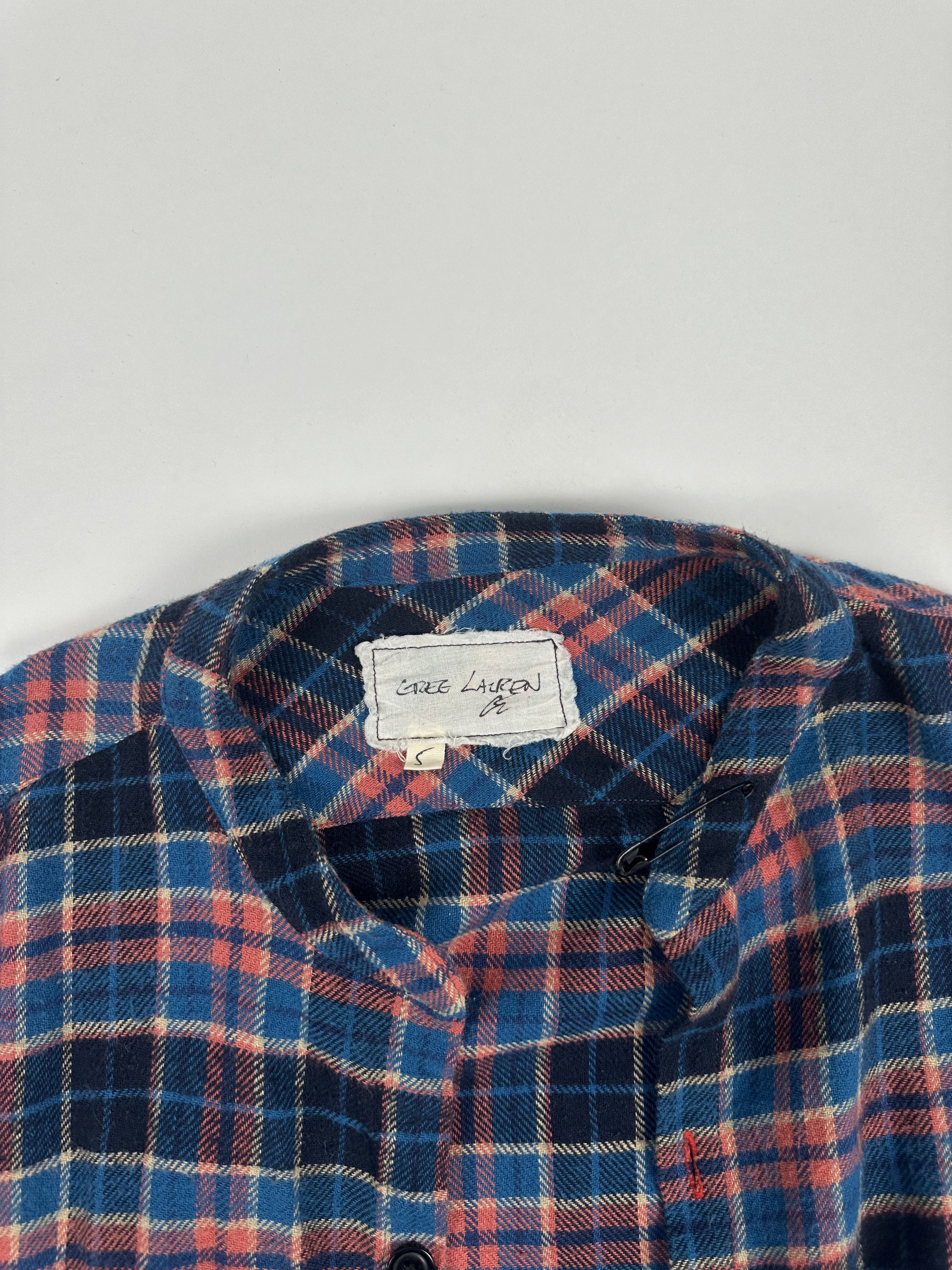 Greg Lauren Greg Lauren Flannel Size 5 Size US XXL / EU 58 / 5 - 6 Thumbnail