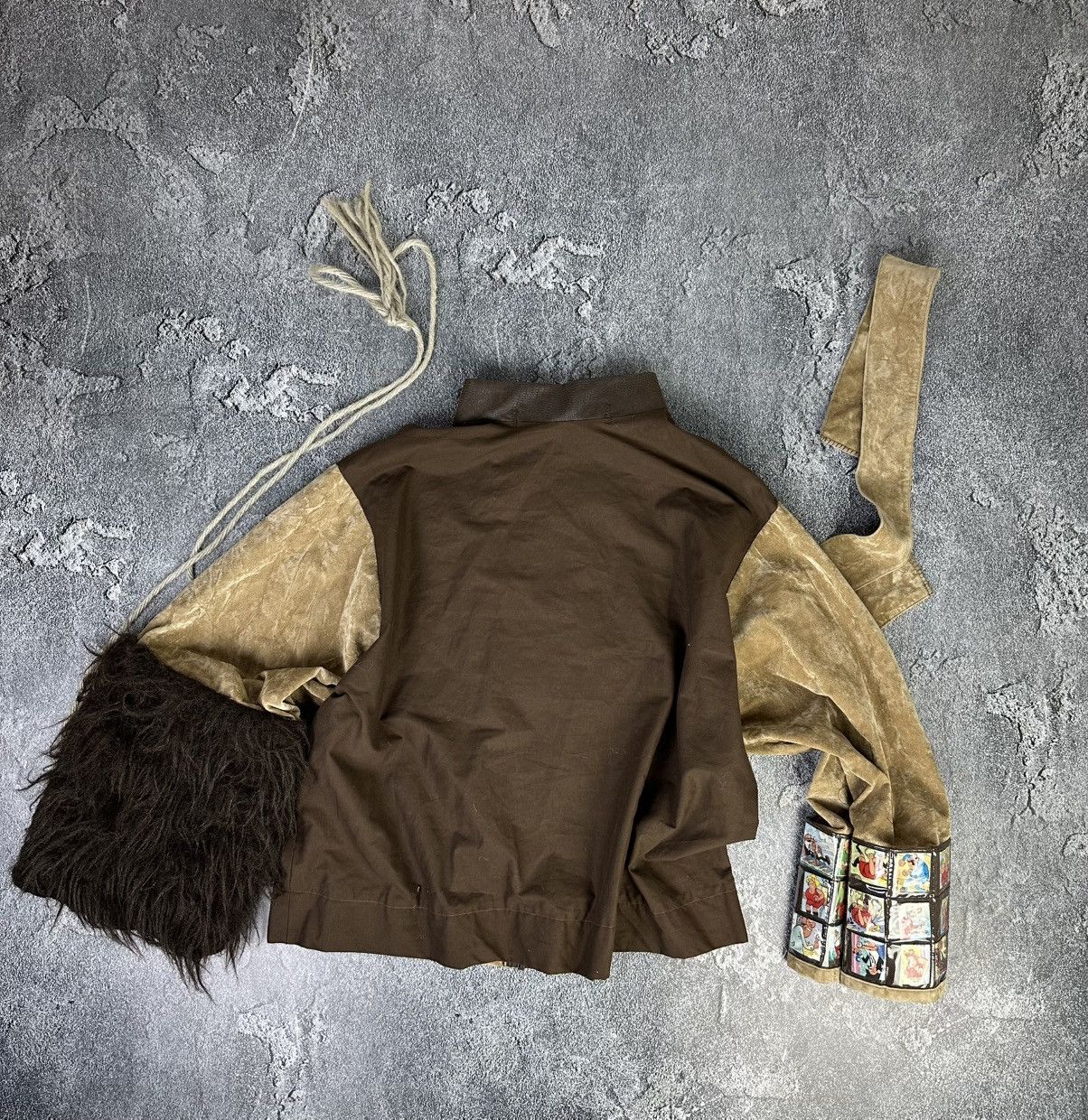If Six Was Nine Vintage Avantgarde Fur Zipper Jacket Dolche Gabbana Style Size US M / EU 48-50 / 2 - 12 Thumbnail