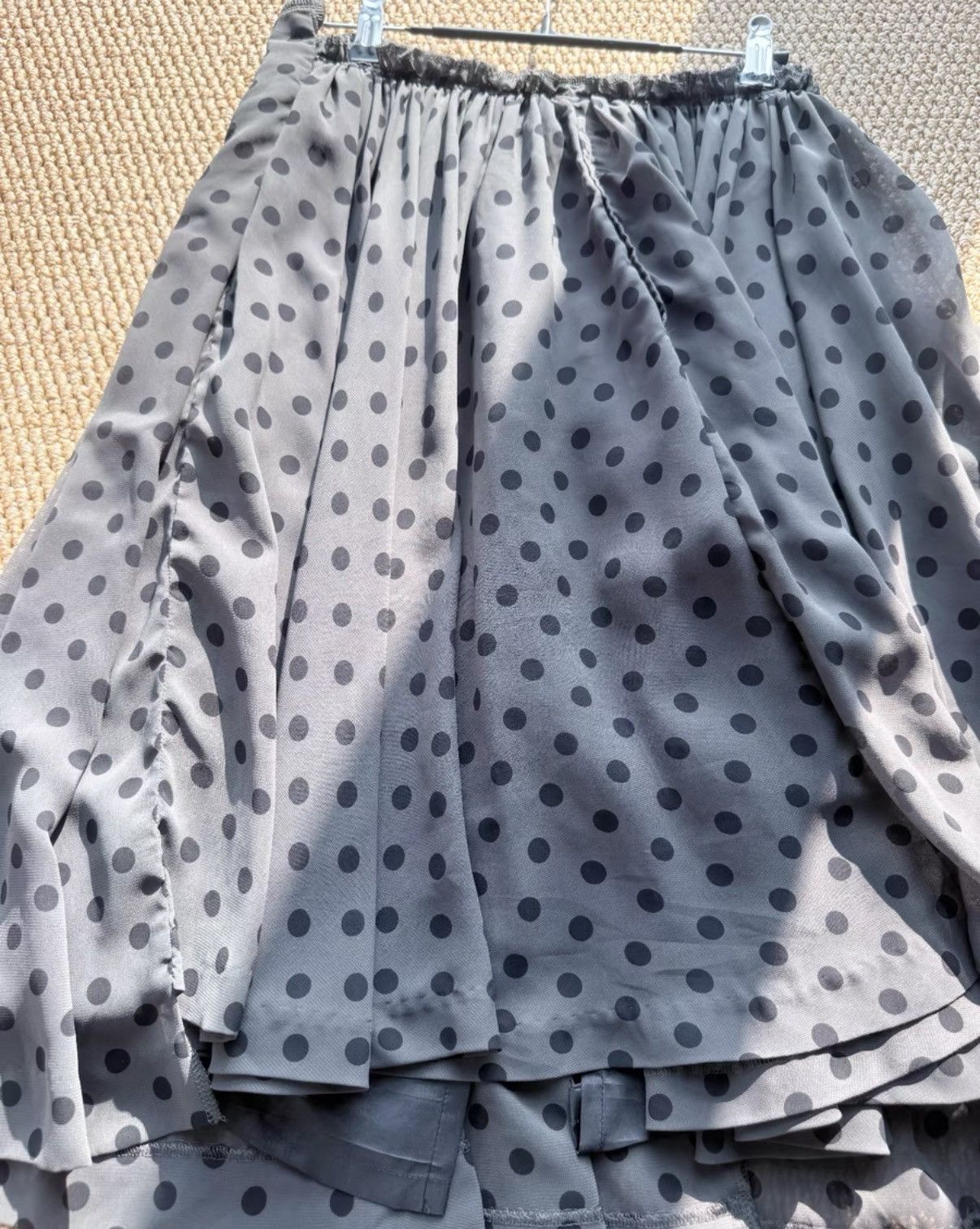 Comme des Garcons Comme des Garçons Irregular Polka Dot Skirt K23 Size 24" / US 00 / IT 34 - 6 Thumbnail