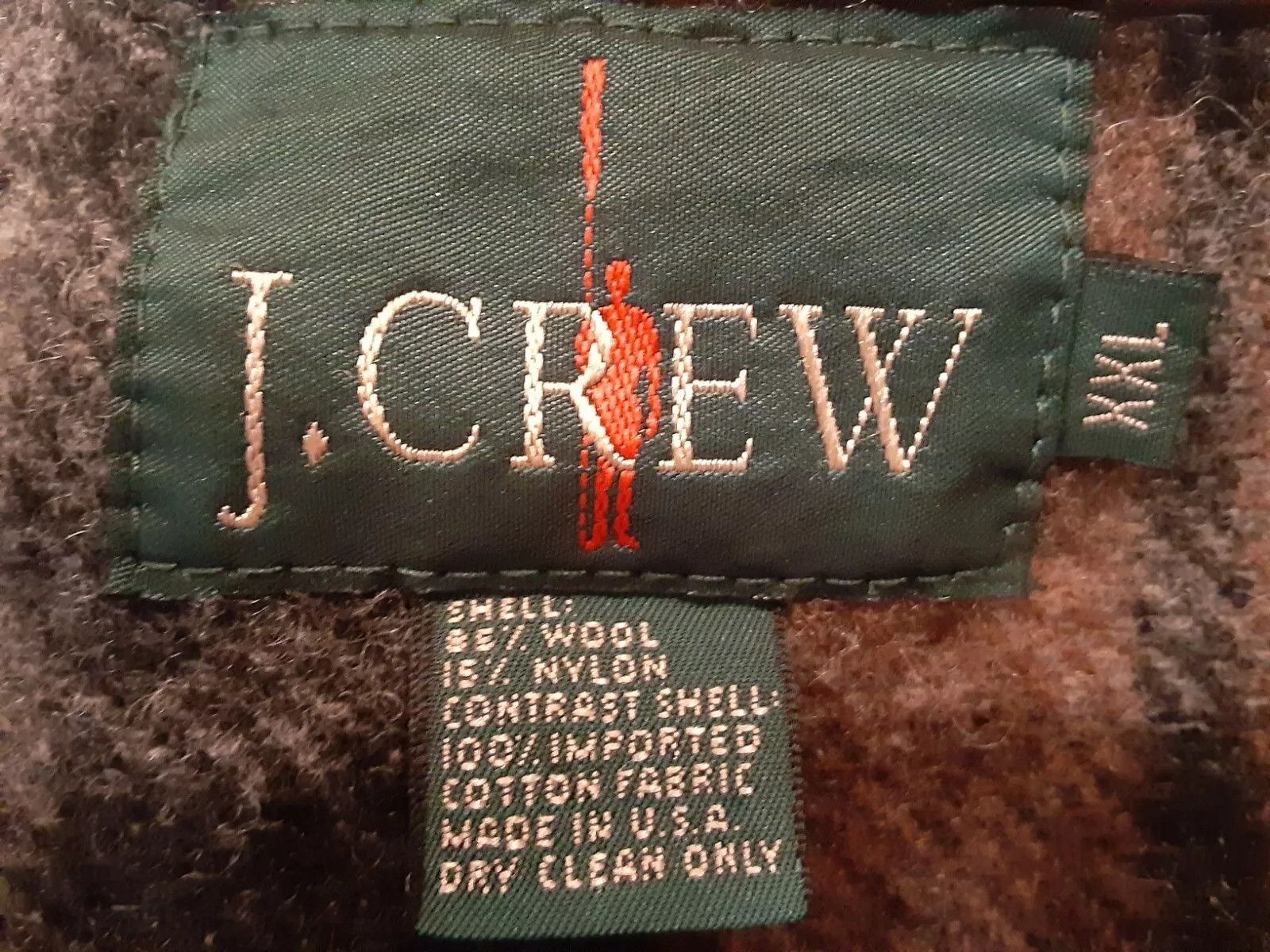 J.Crew Vintage J. CREW Jacket 2XL Plaid Oarsman Wool Flannel Coat Size US XXL / EU 58 / 5 - 2 Thumbnail