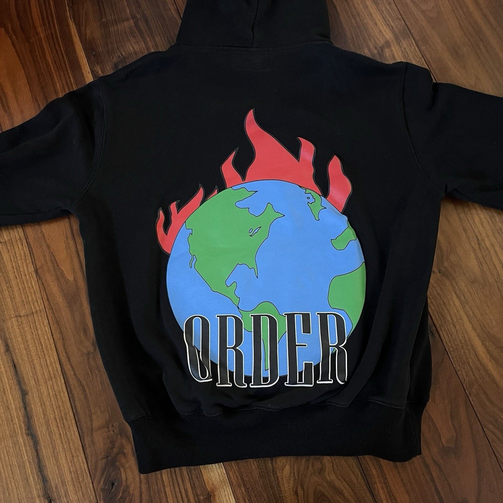Other WRLDRDR World Order Logo Hoodie Sweatshirt Black Size M Size US M / EU 48-50 / 2 - 1 Thumbnail