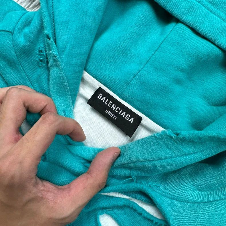 Balenciaga Balenciaga Double Havoc Sweatshirt 2502-Nextarrow Size US S / EU 44-46 / 1 - 3 Thumbnail