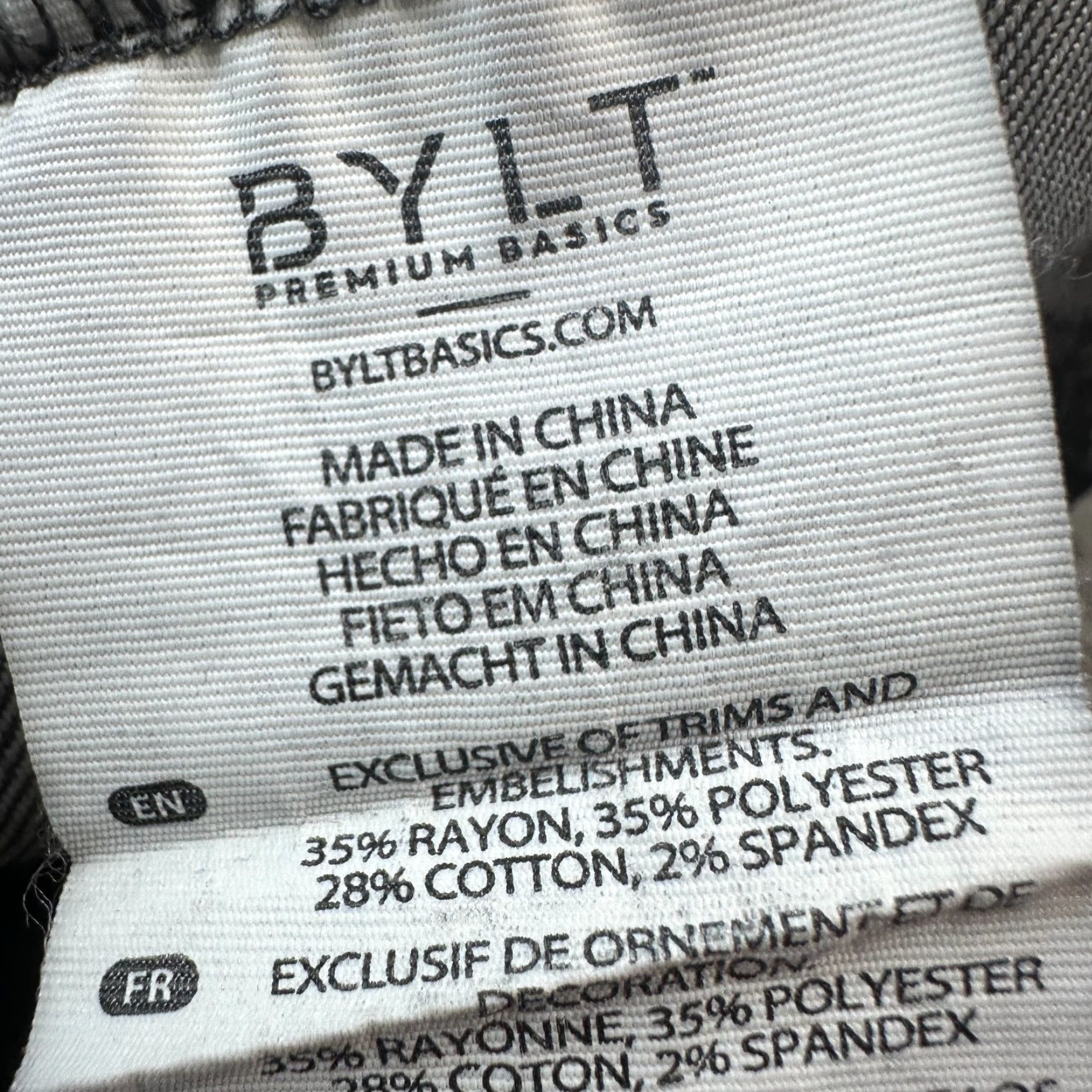 Vintage Bylt Pants Slim Fit Chino 31 Gray Mens Casual Workwear Travel Everyday Flat Front 28 Inseam Shoes Size US 31 - 5 Thumbnail