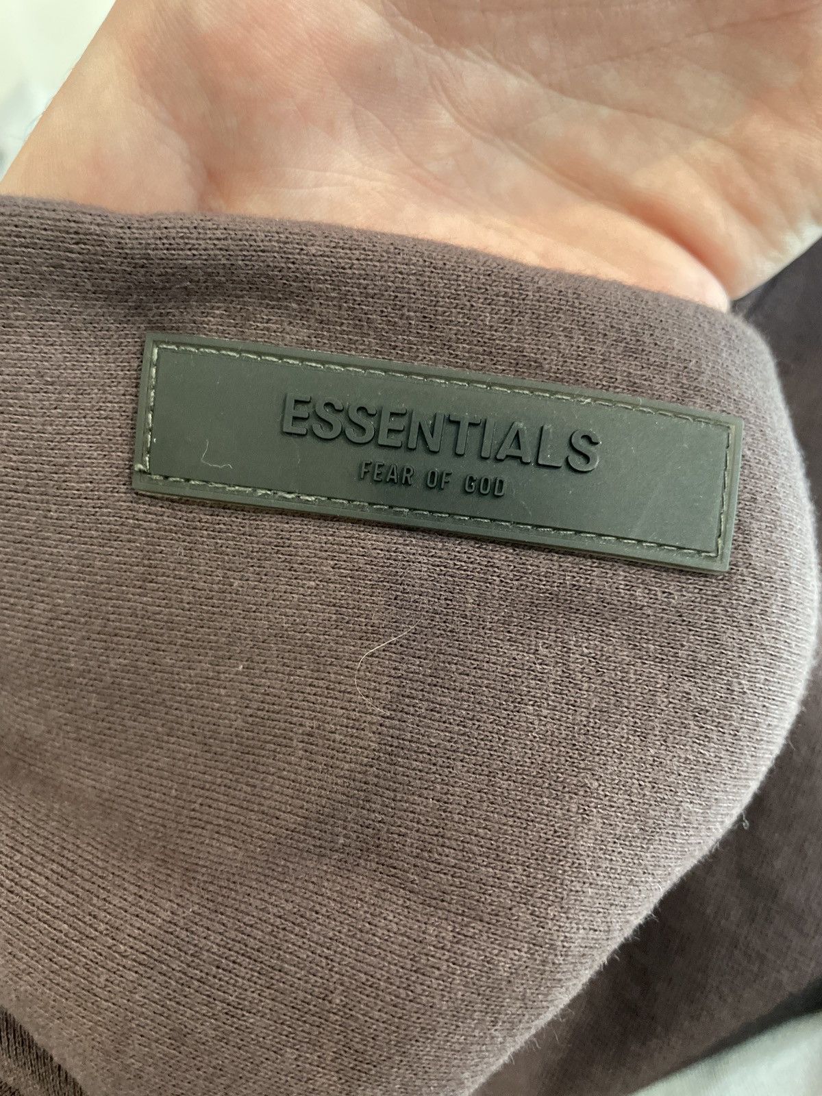 Essentials × Fear of God Fear of God Essentials Plum Hoodie L Size US L / EU 52-54 / 3 - 3 Thumbnail