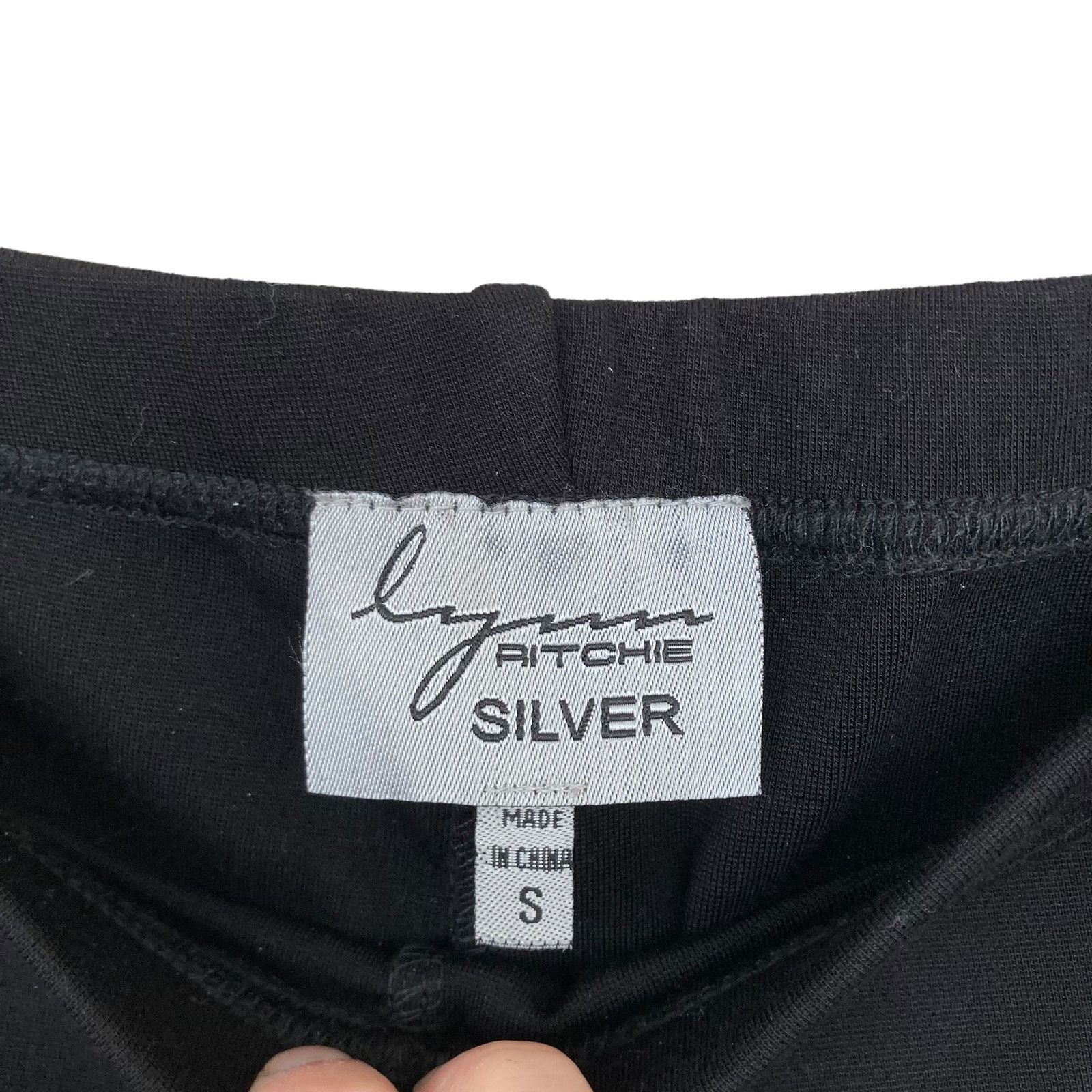 Other Lynn Ritchie Black Stretch Pants Sz S Size 28" / US 6 / IT 42 - 4 Thumbnail