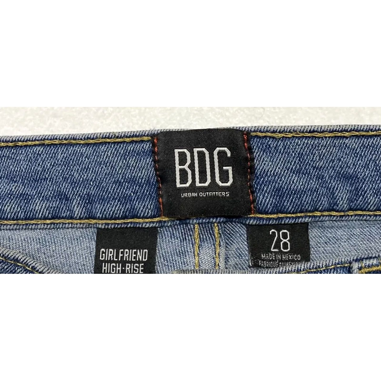 Urban Outfitters Urban Outfitters Jeans Skinny High Rise Women's Denim Blue W28 L27 28-9 Size Regular Zip Closure Skinny Fit 27in Inseam Mens Womens Girls Boys Size 28" / US 6 / IT 42 - 4 Thumbnail