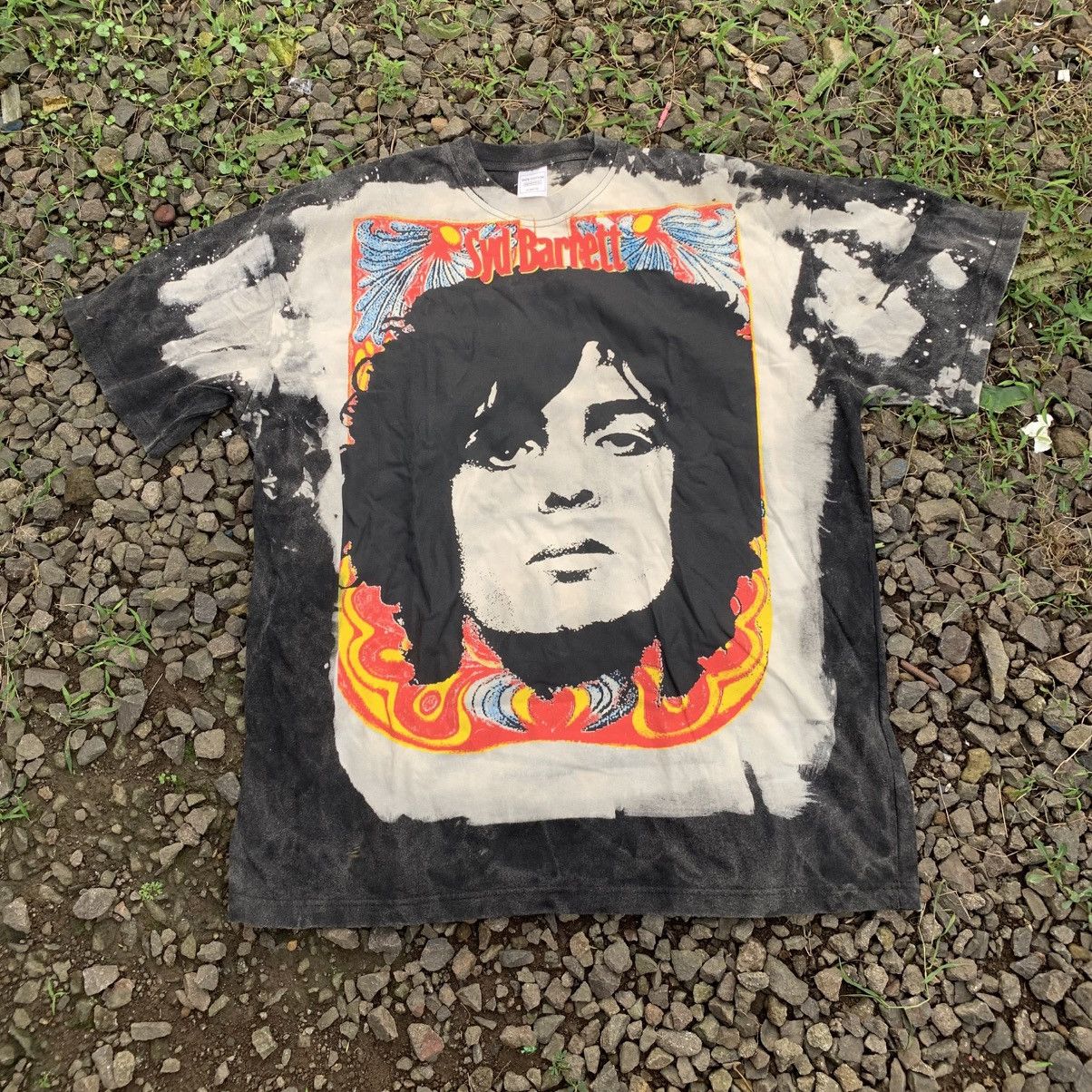 Band Tees Band tees Syd Barrett acidwash psychedelic Size US XL / EU 56 / 4 - 1 Thumbnail