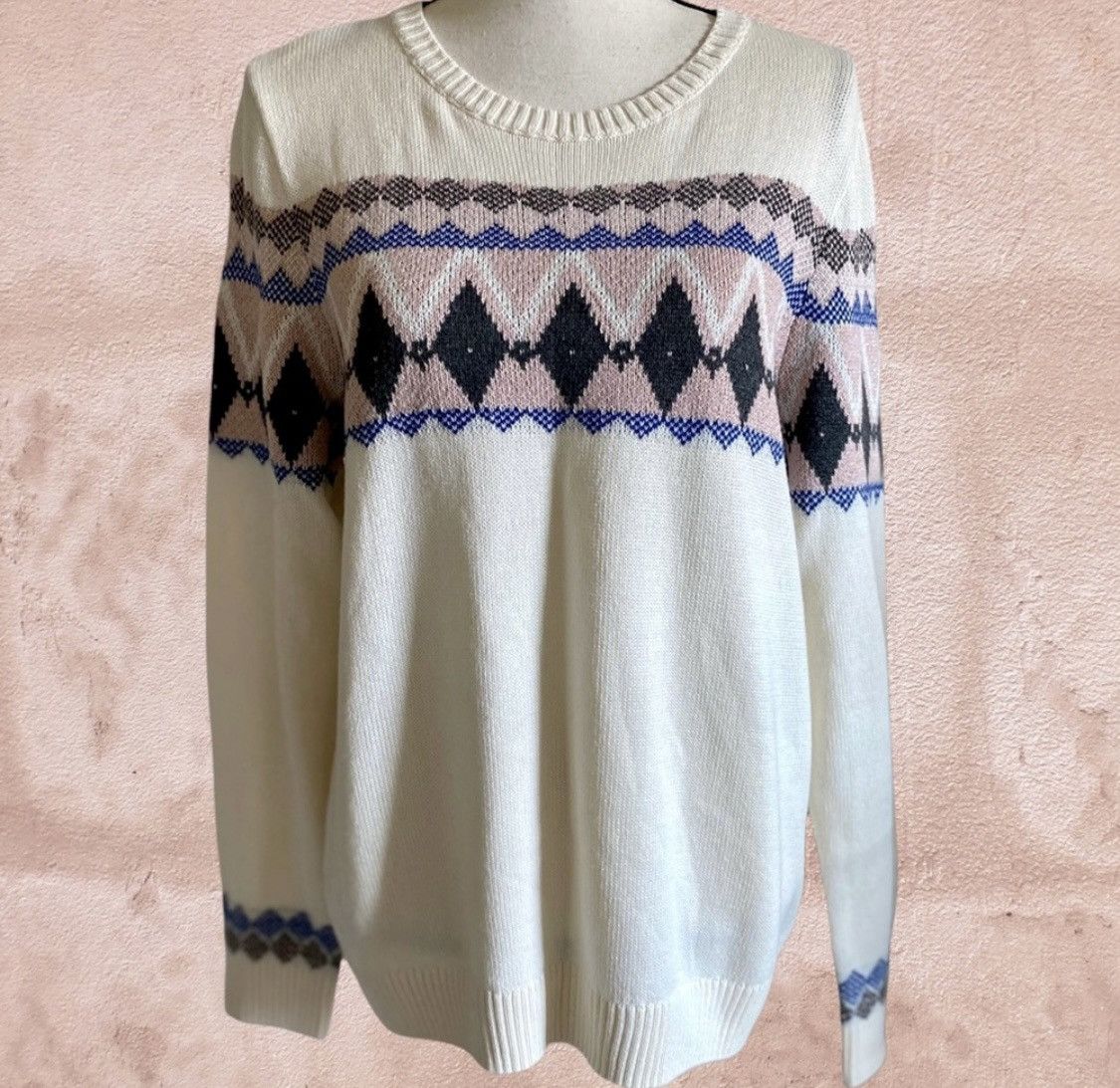 Charter Club CHARTER CLUB SPARKLE CREW NECK PULLOVER KNIT SWEATER SZ XL Size XL / US 12-14 / IT 48-50 - 9 Thumbnail