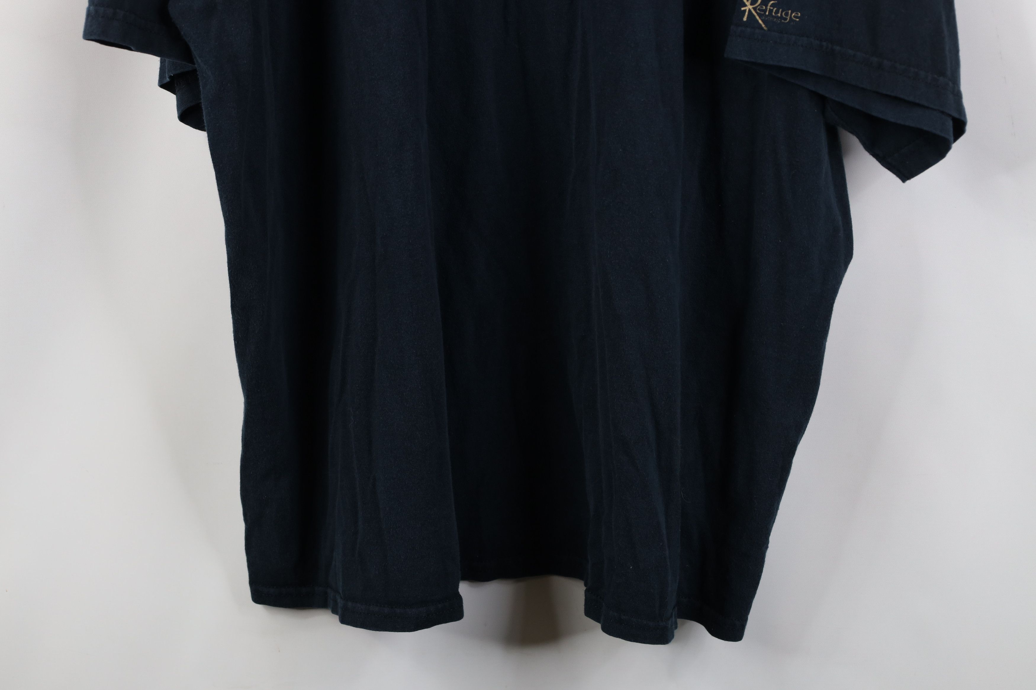 Vintage Vintage Y2K Jesus Christian The Devil Short Sleeve T-Shirt Size US XXL / EU 58 / 5 - 3 Thumbnail