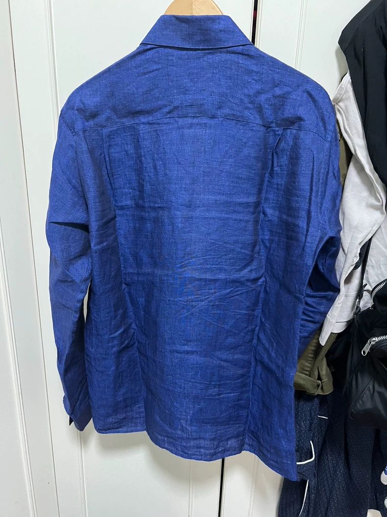 Haider Ackermann Haider Ackermann Dark blue shirt Size US S / EU 44-46 / 1 - 4 Thumbnail