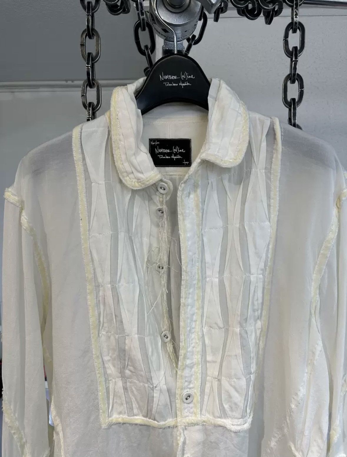 Number (N)ine Number(N) 09aw closed shirt Size US M / EU 48-50 / 2 - 2 Thumbnail