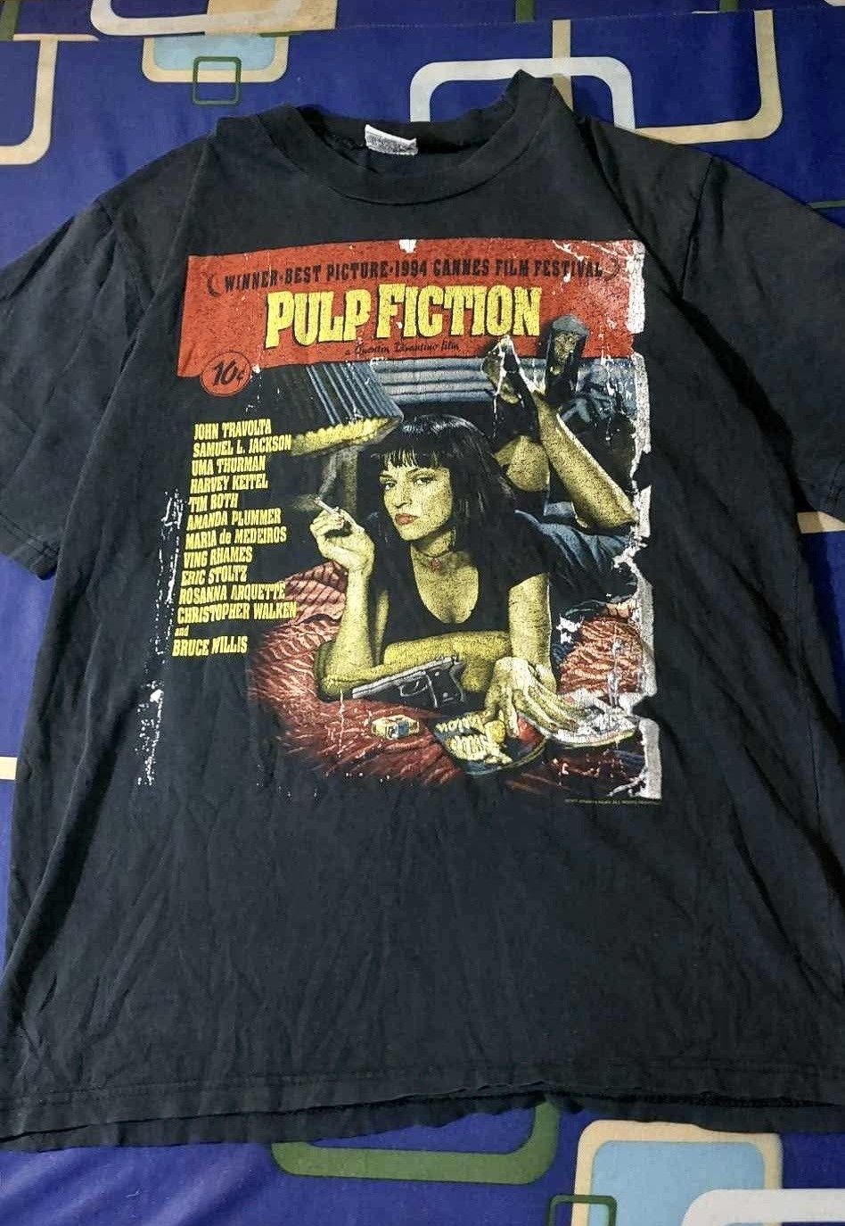 Vintage VINTAGE PULP FICTION DATED 1994 Size US L / EU 52-54 / 3 - 2 Thumbnail