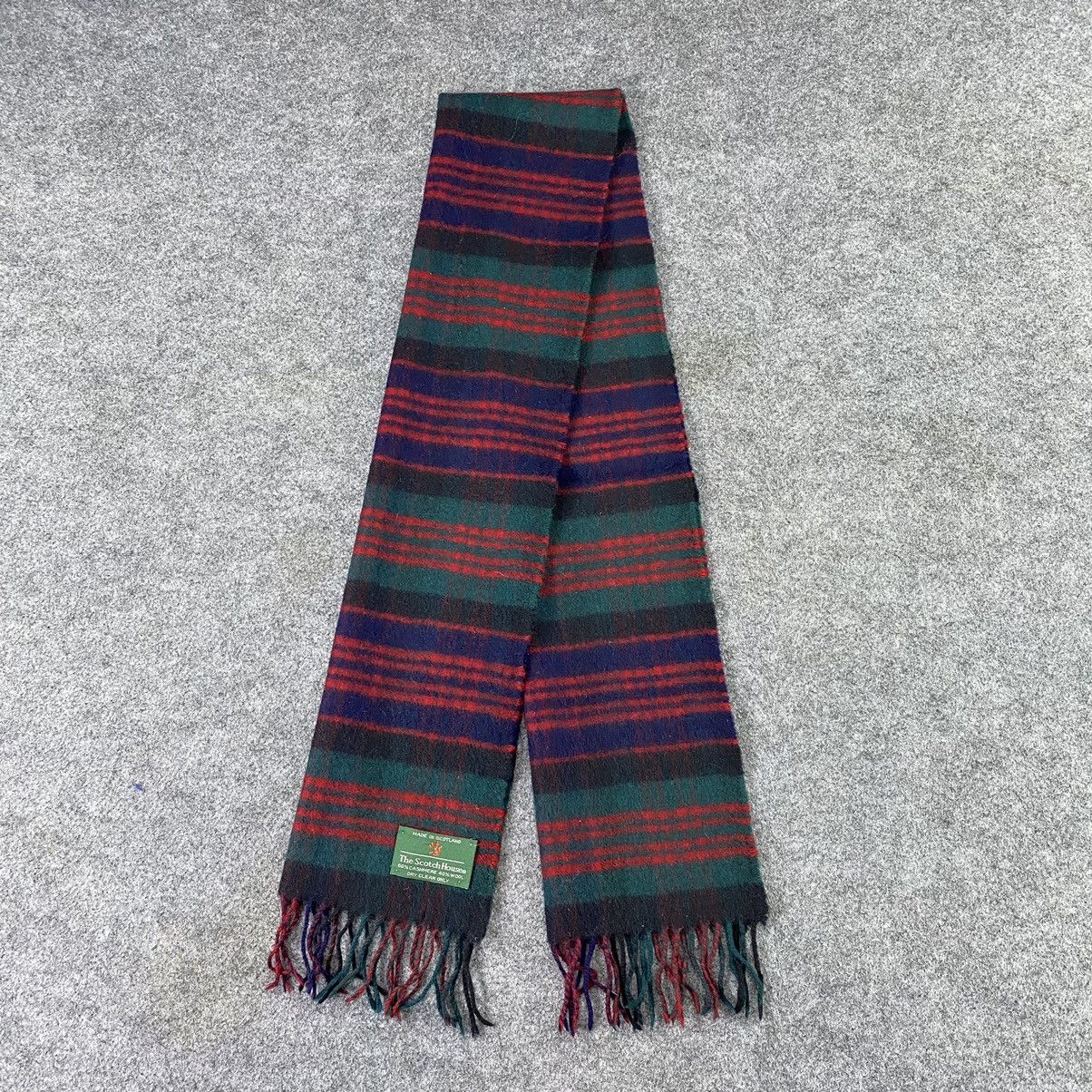 Vintage The Scotch House Scarf / Muffler / Neckwear - T1206 Size ONE SIZE - 2 Thumbnail