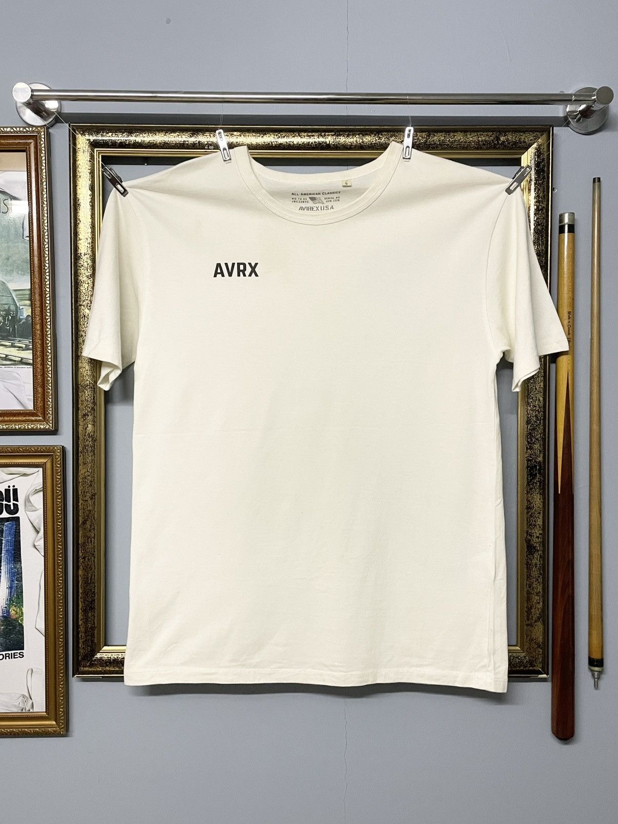 Avirex Vintage 90s Designer Avirex Barrow,Kodiak War Map Tshirt Size US M / EU 48-50 / 2 - 5 Thumbnail