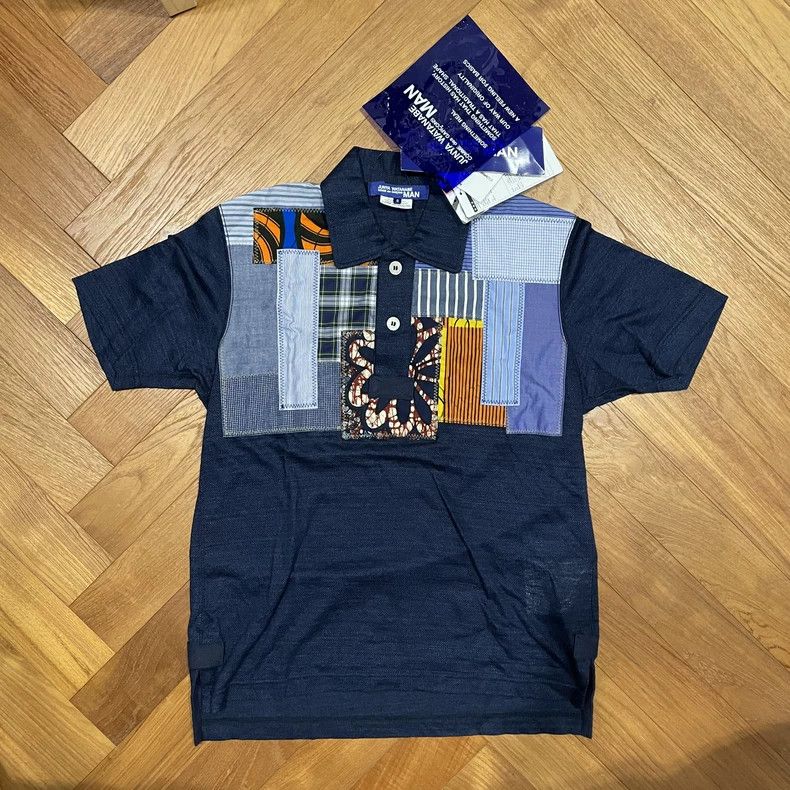 Comme des Garcons × Junya Watanabe × Lacoste Patchwork Polo