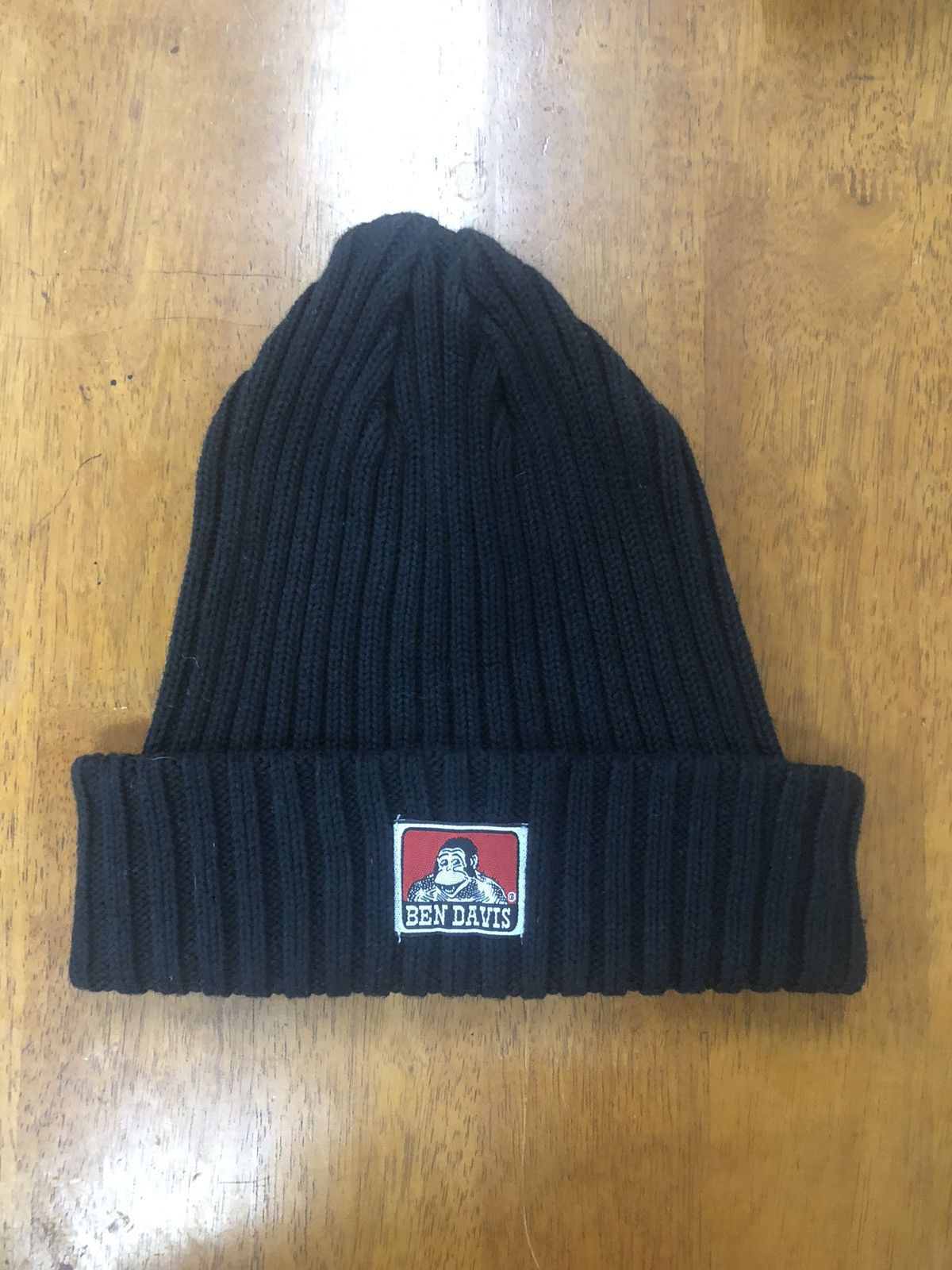 Ben Davis BEN DAVIS Beanie Hat Black Size ONE SIZE - 1 Thumbnail